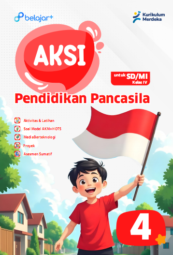 AKSI Pendidikan Pancasila Kelas 4 Untuk SD/MI
