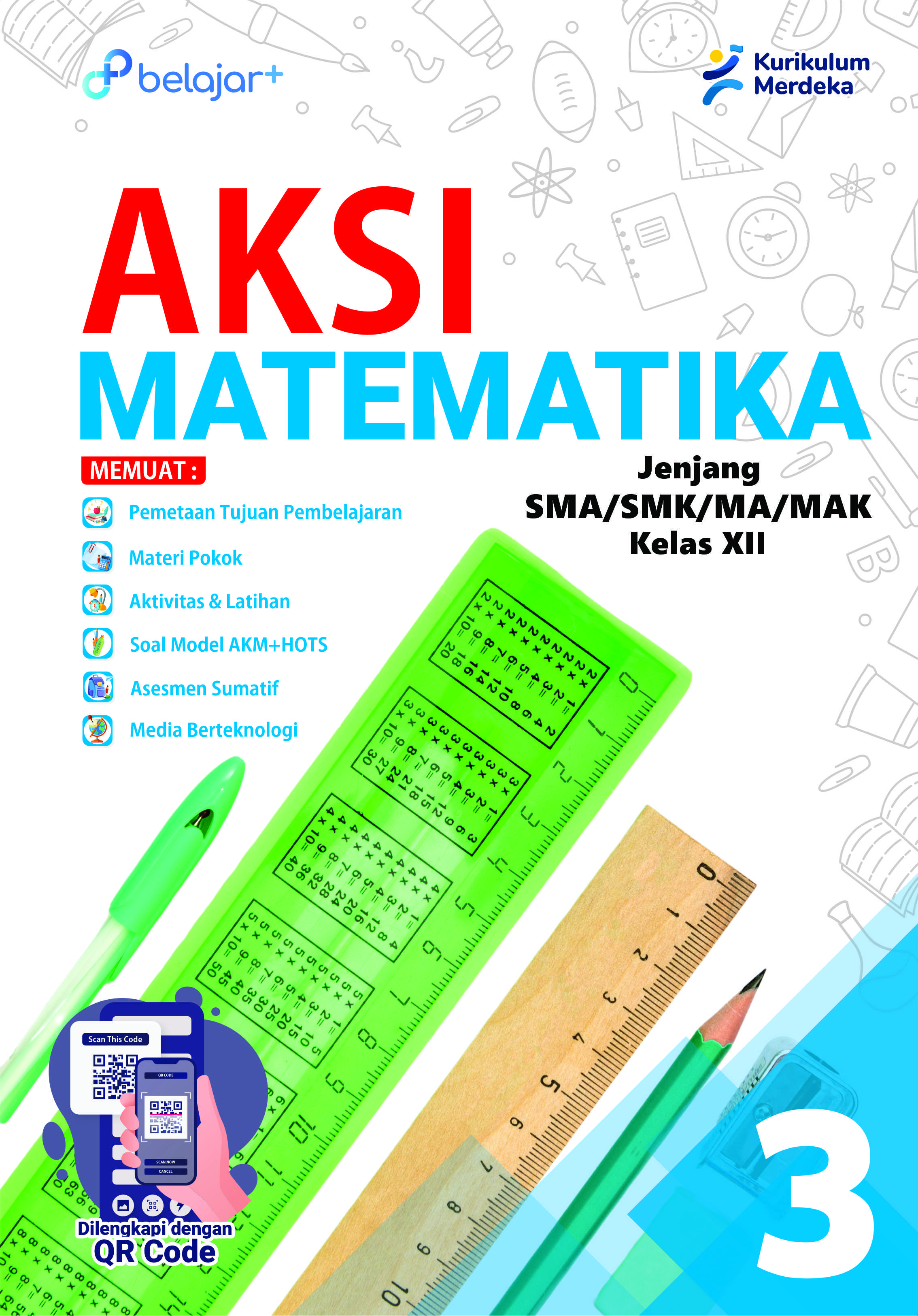 AKSI Matematika Kelas 12 Untuk SMA/SMK/MA/MAK