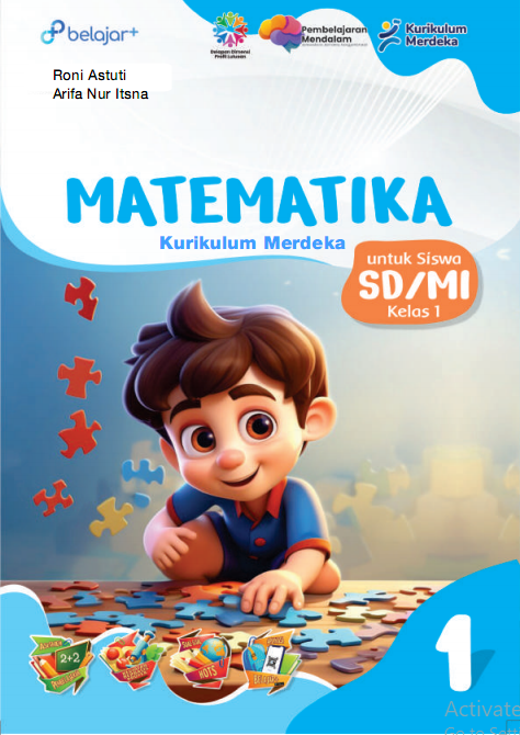 Matematika Kurikulum Merdeka Untuk Siswa SD/MI Kelas I