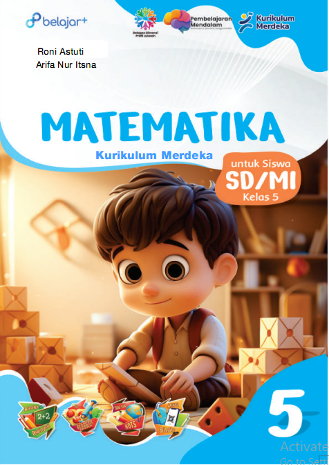 Matematika Kurikulum Merdeka Untuk Siswa SD/MI Kelas V