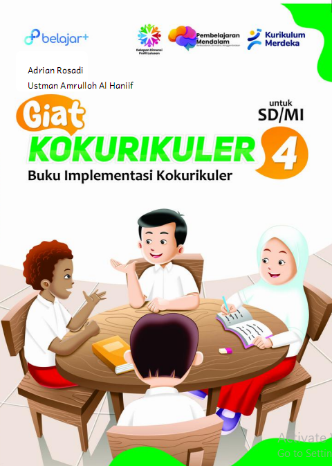Giat Kokurikuler (Buku Implementasi Kokurikuler) untuk Siswa SD/MI Kelas IV