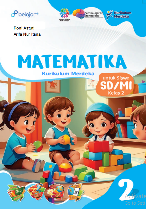 Matematika Kurikulum Merdeka Untuk Siswa SD/MI Kelas II