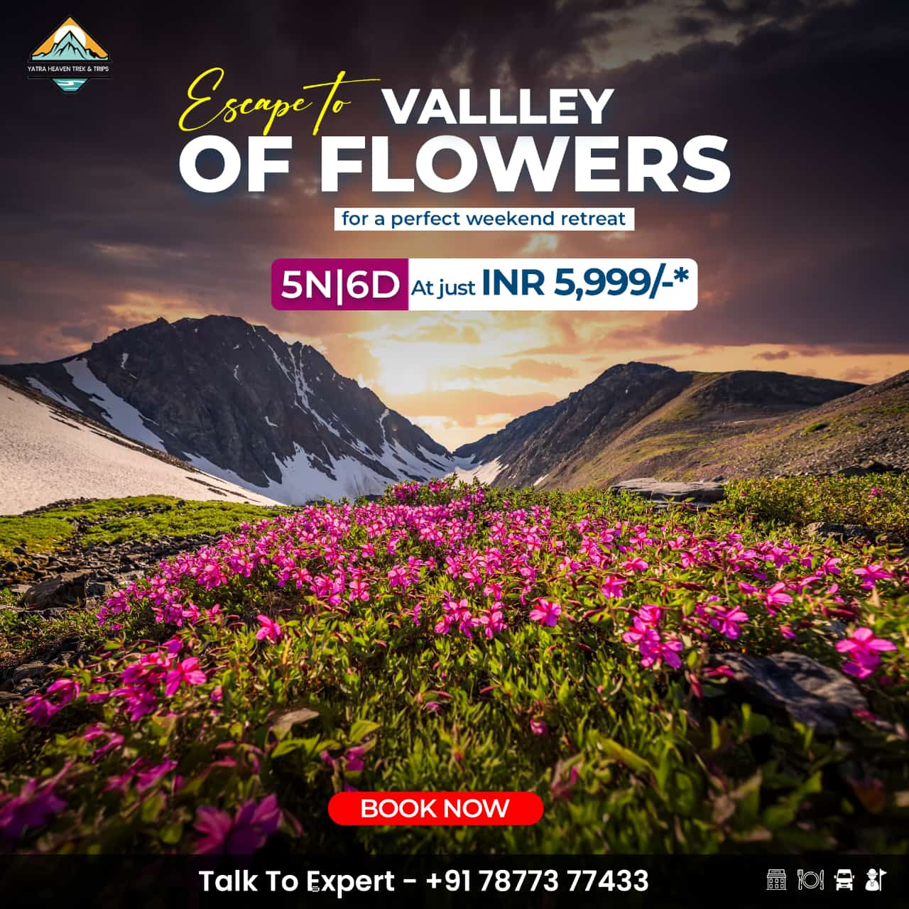 Escape To Valley Of Flowers