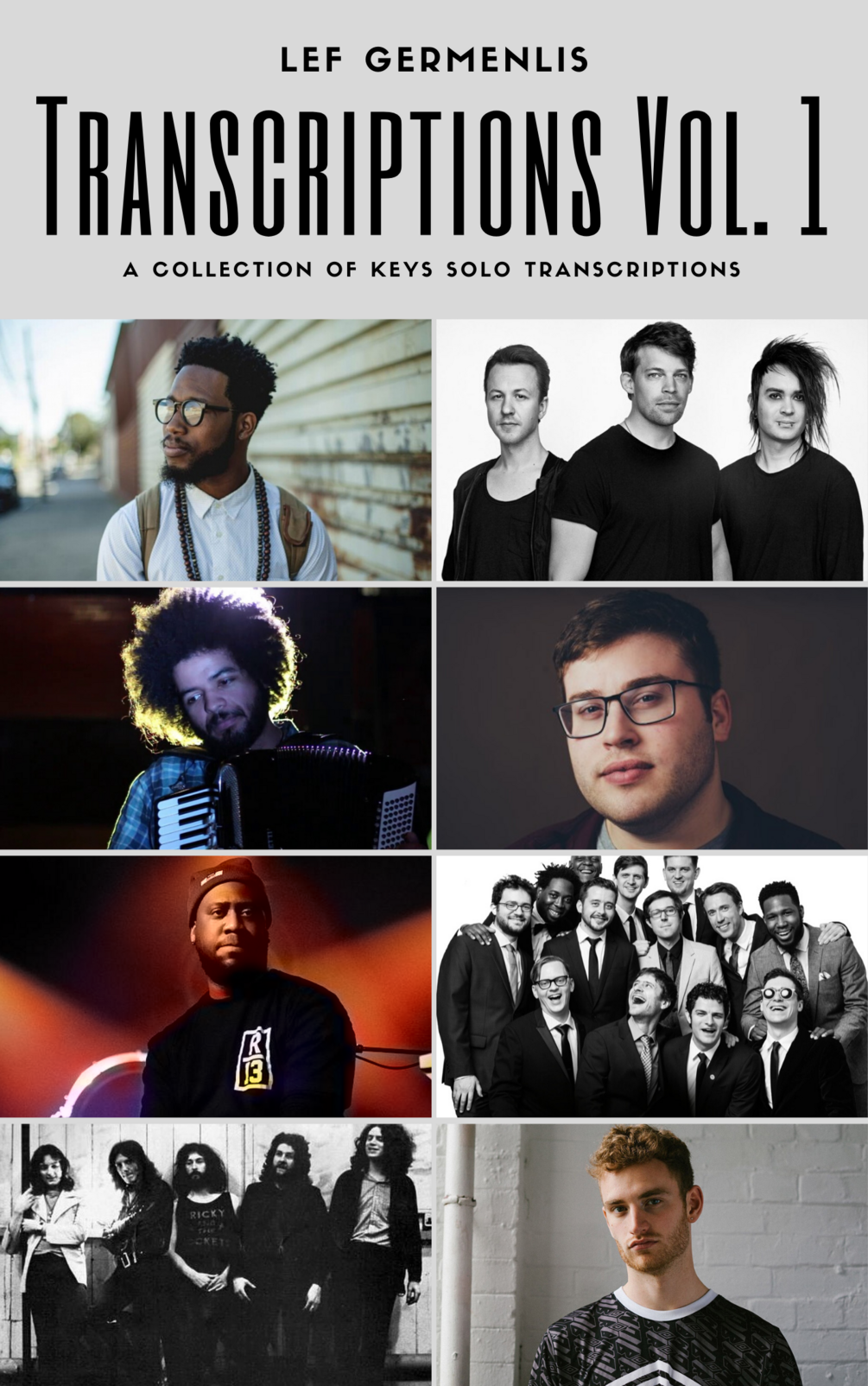 Transcriptions Vol. 1 (A Collection of Keys Solo Transcriptions) - PDF