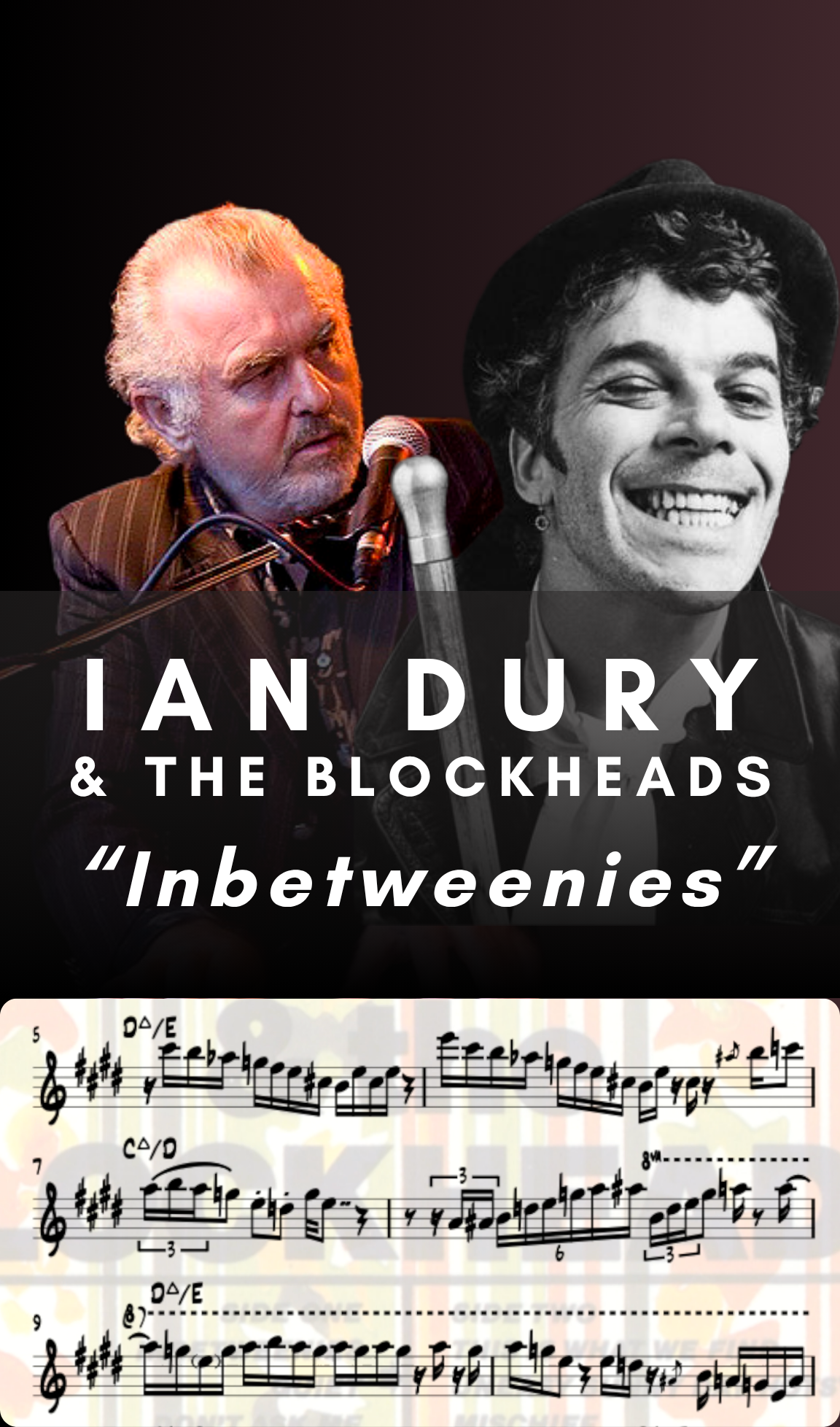 Ian Dury & The Blockheads - Inbetweenies (Piano Solo Transcription) - Midi