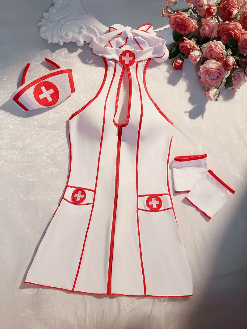 Plus size Sexy Nurse Costume Set