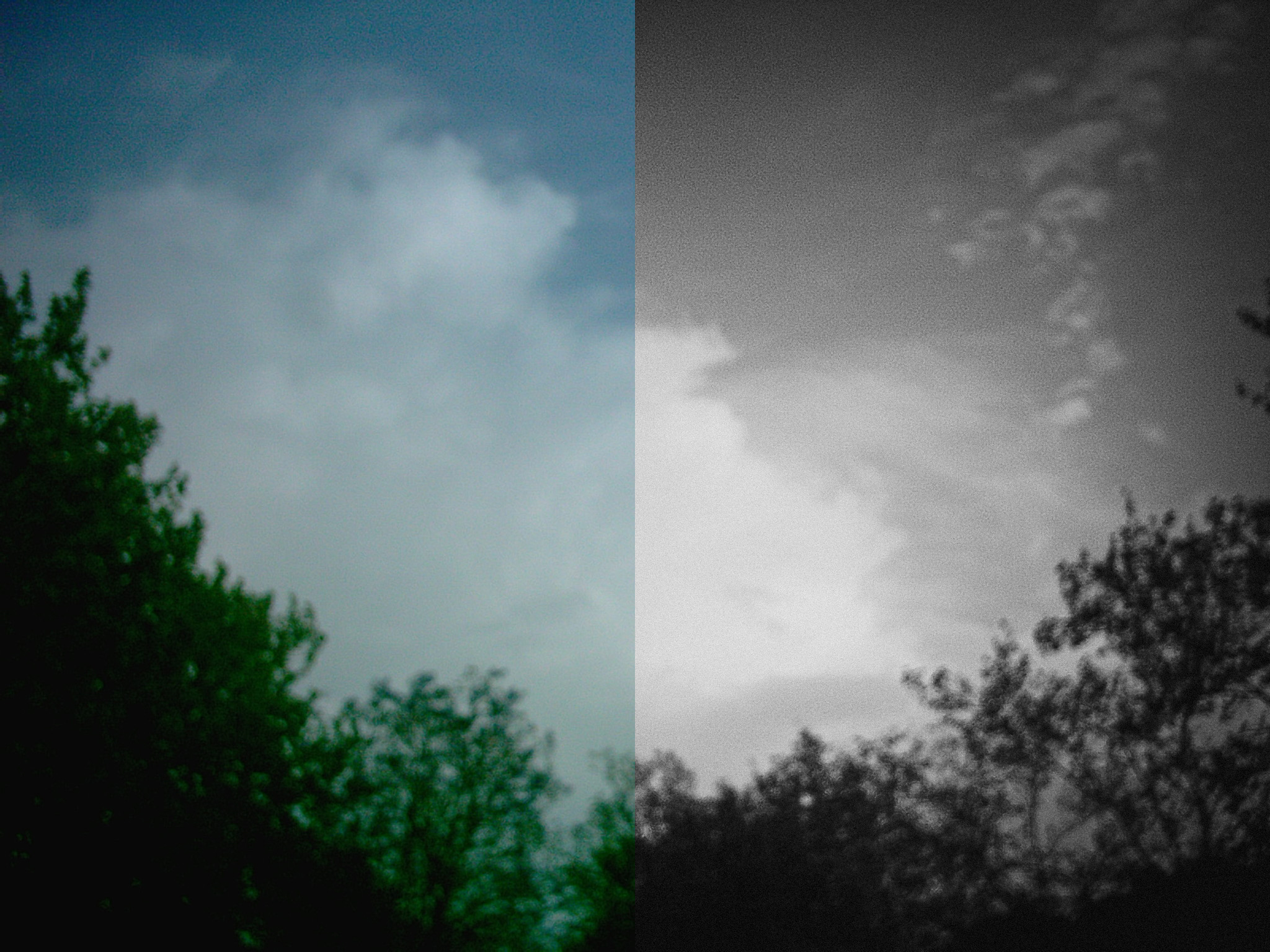 Black and White