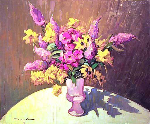 Composition violette