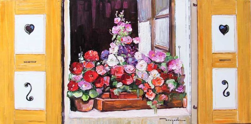 Fenêtre - triptyque