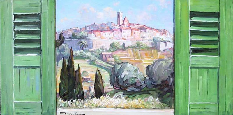 Saint Paul de Vence triptyque