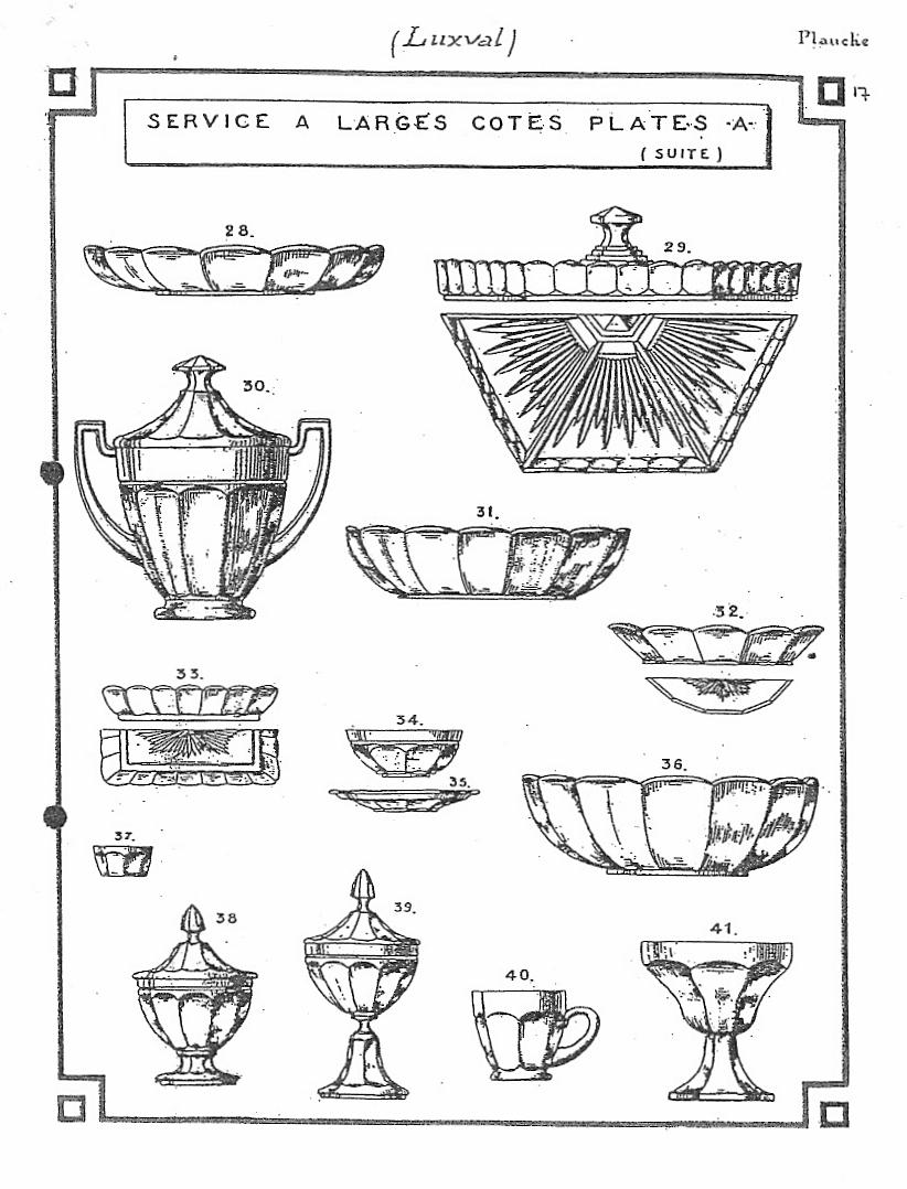 Catalogue Val Saint Lambert - Luxval