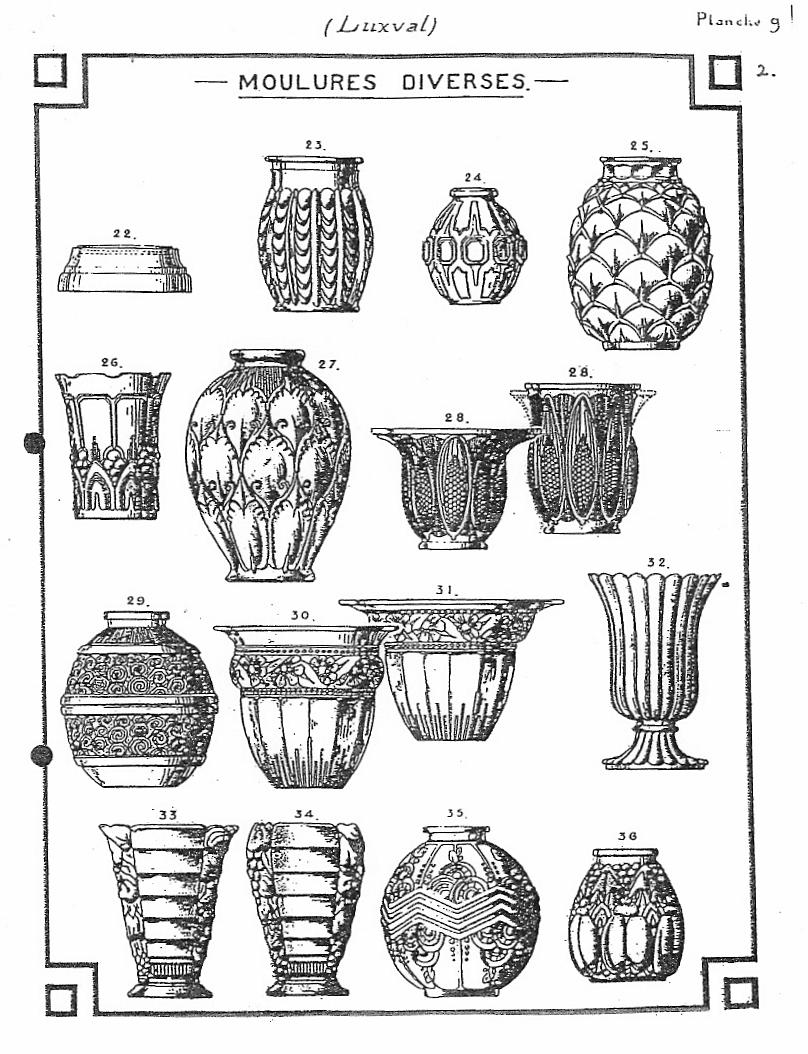 Catalogue Val Saint Lambert - Luxval