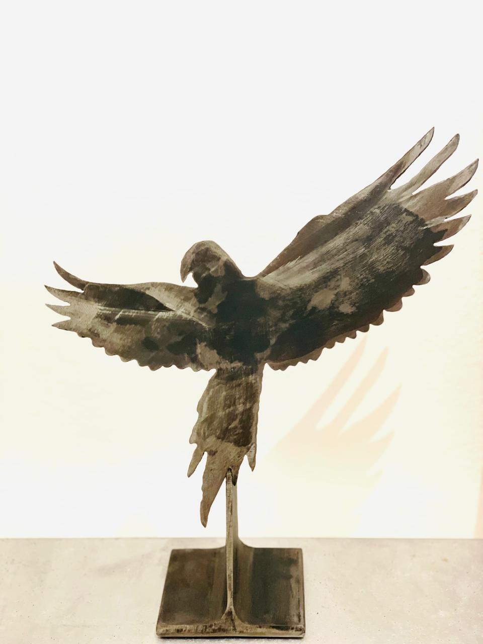 Metal Bird Sculpture