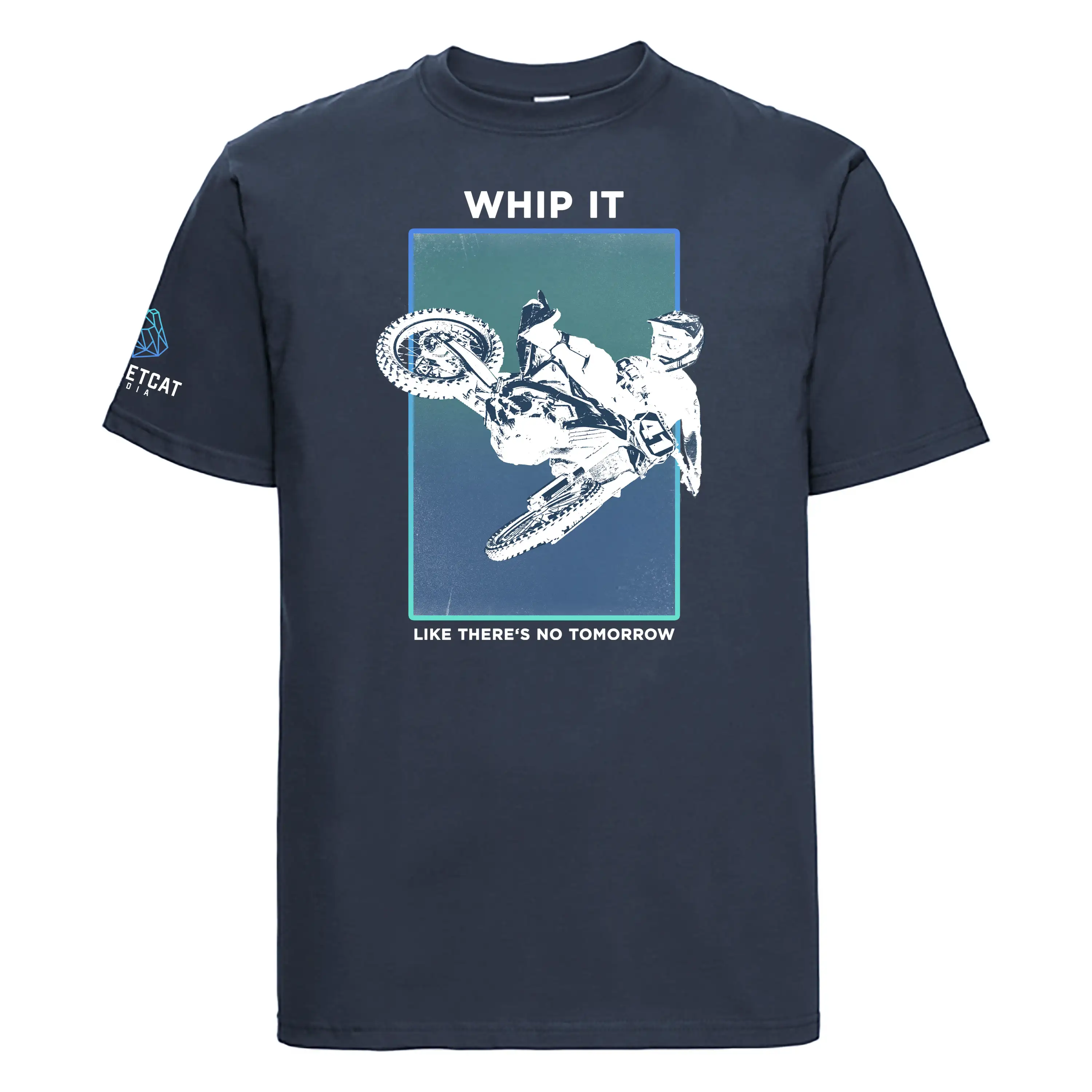 Whip it póló - sötétkék