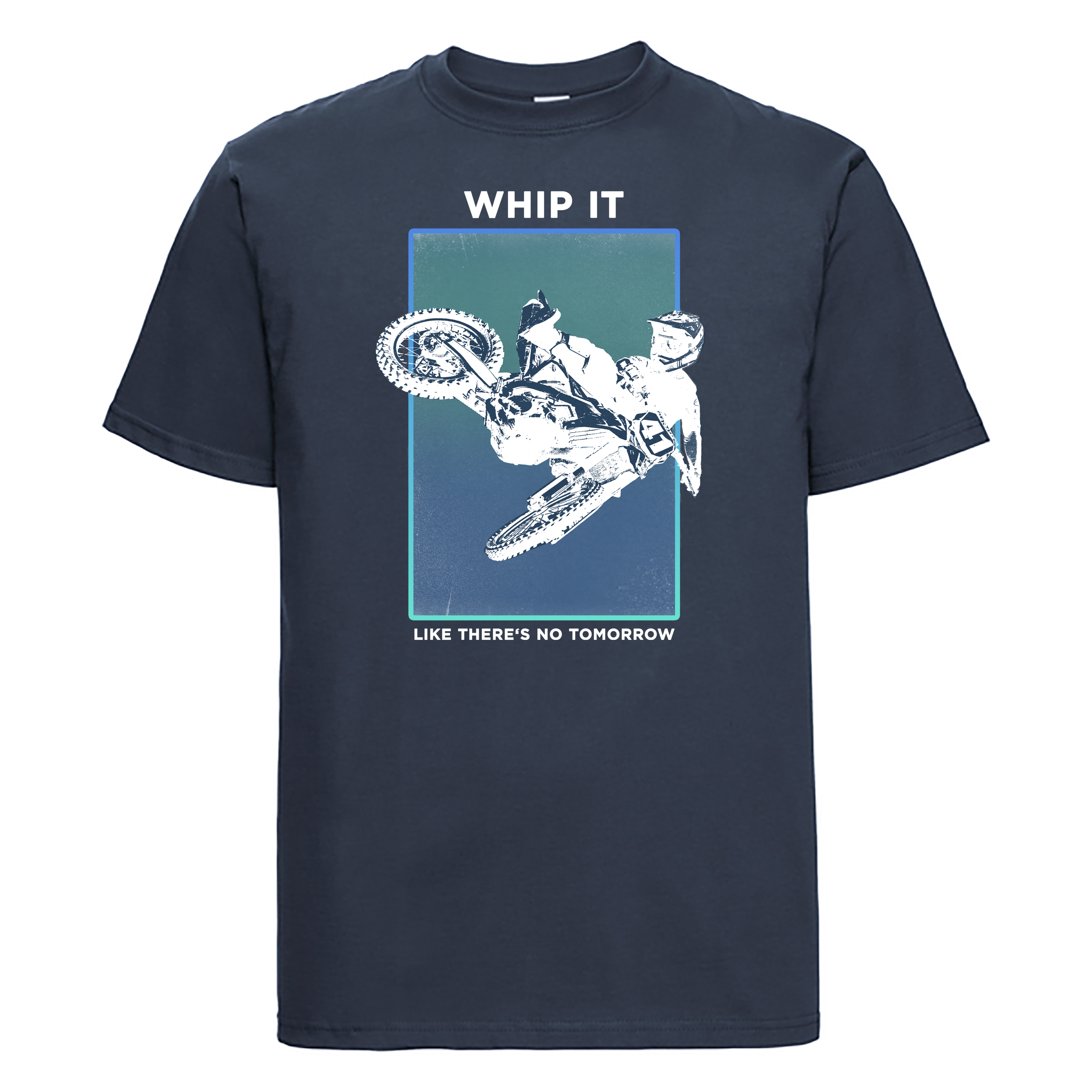 Whip it póló - sötétkék