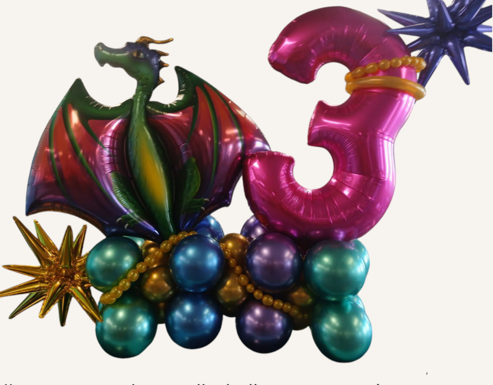 Dragon-themed Balloon Sculpture