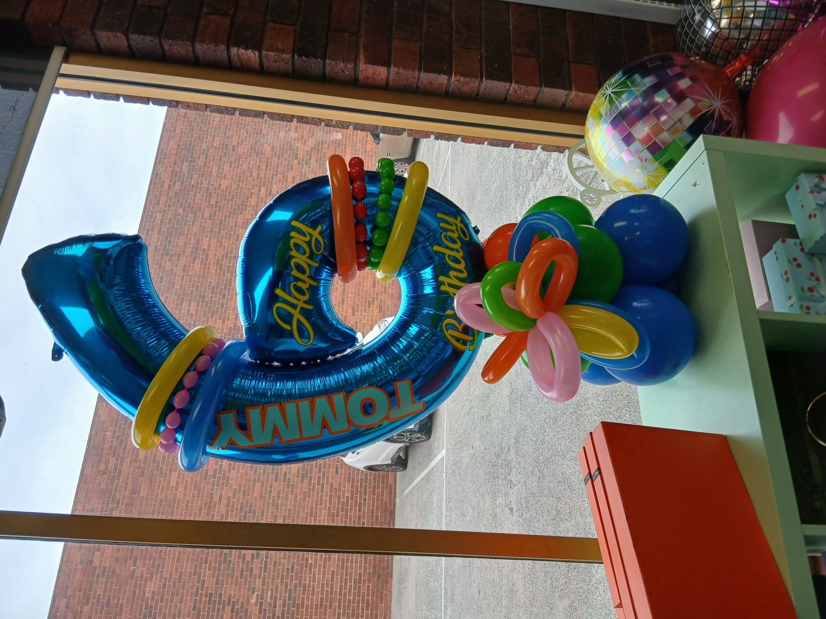 Custom Birthday Balloon Arrangement