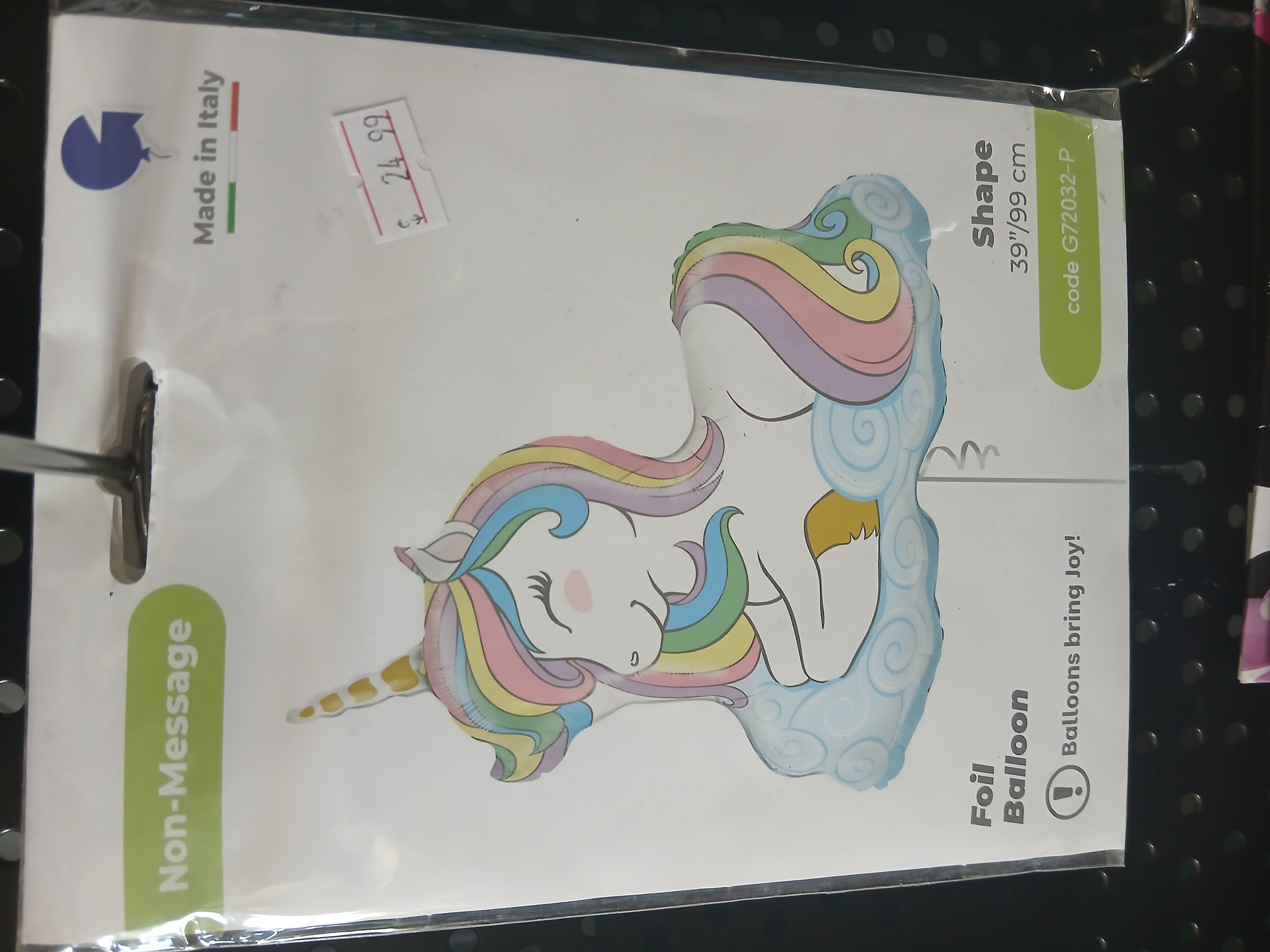 Unicorn Foil Balloon