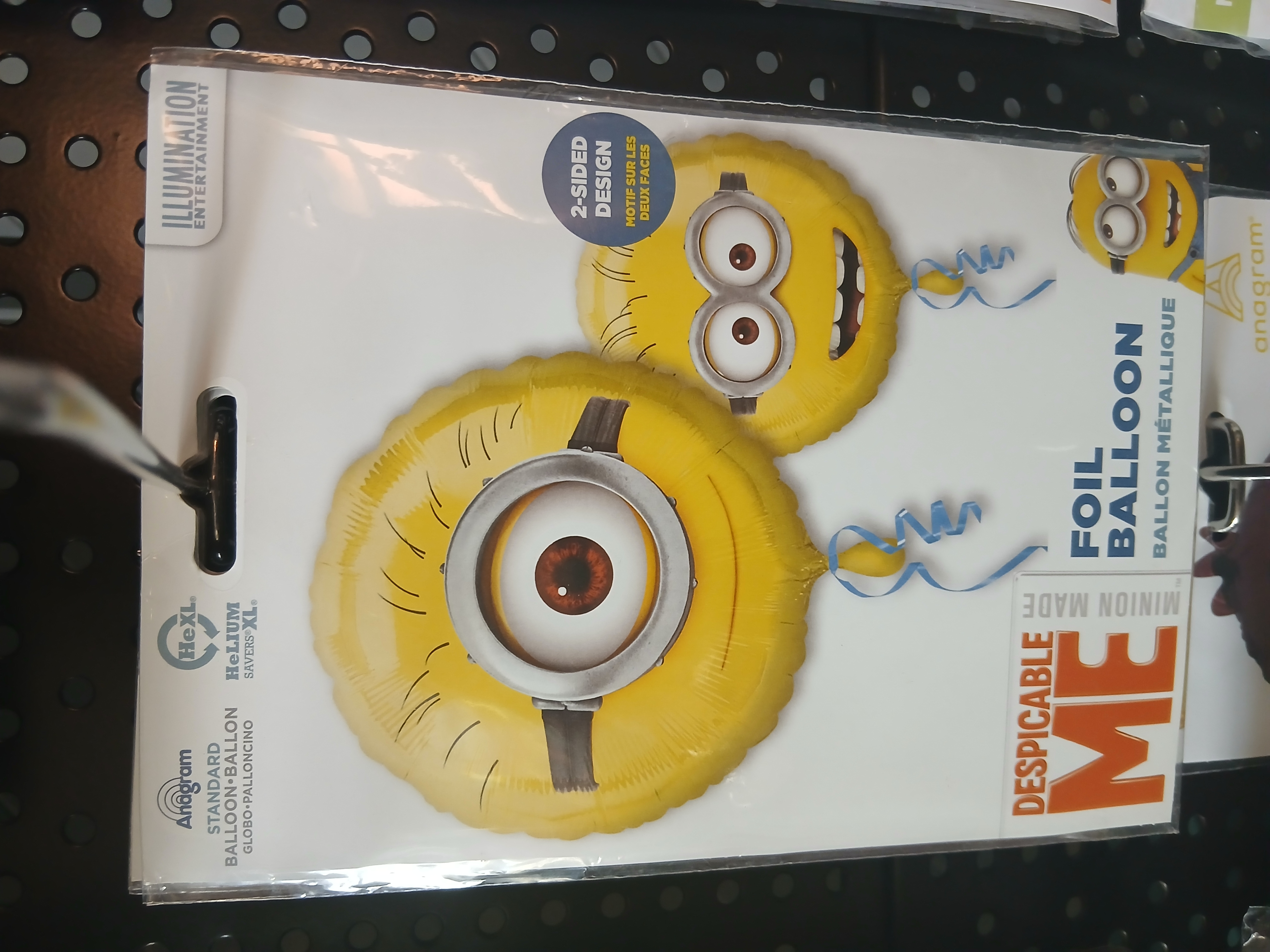 Despicable Me Minion Foil Balloon