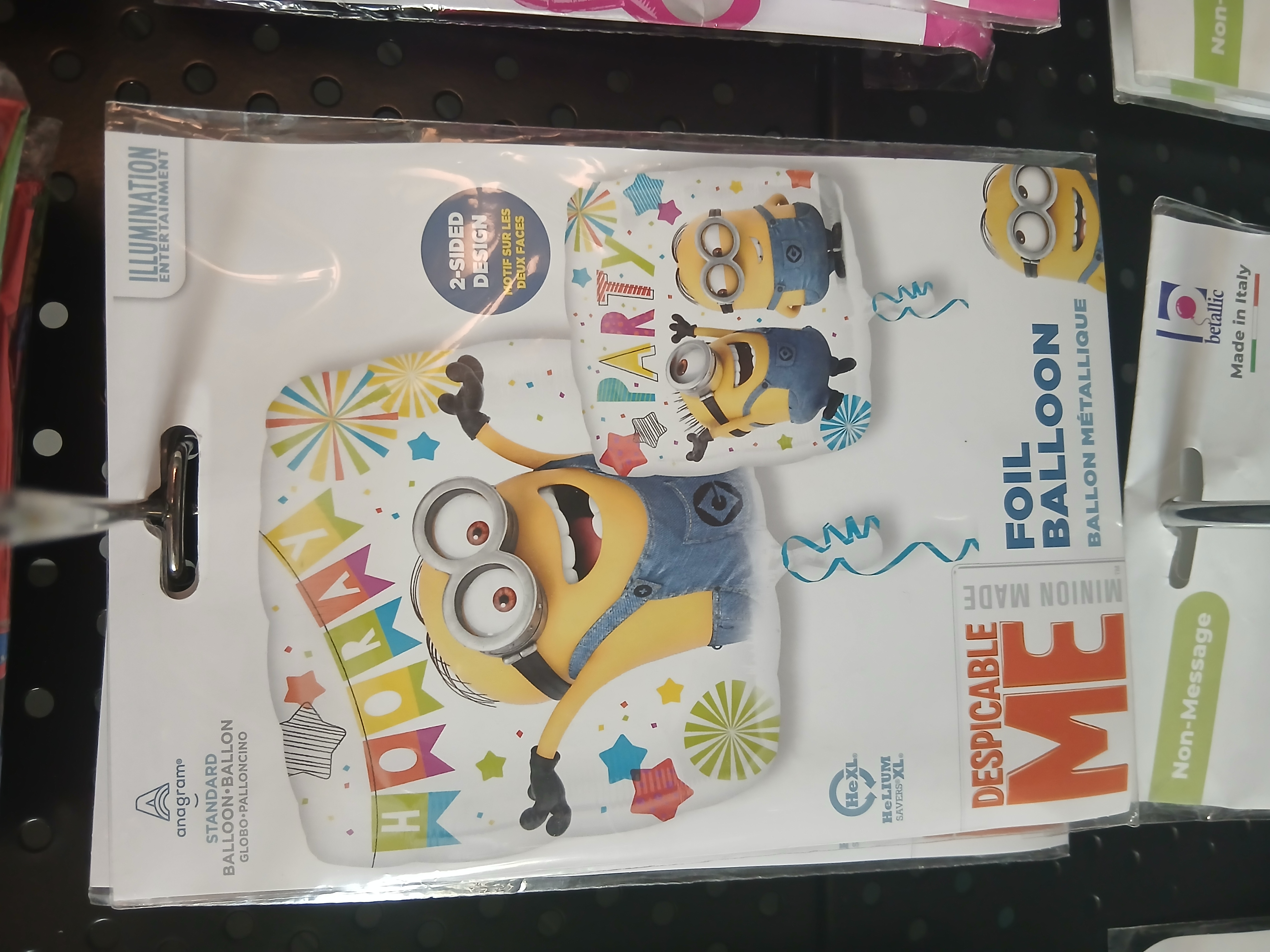 Despicable Me Minion Foil Balloon