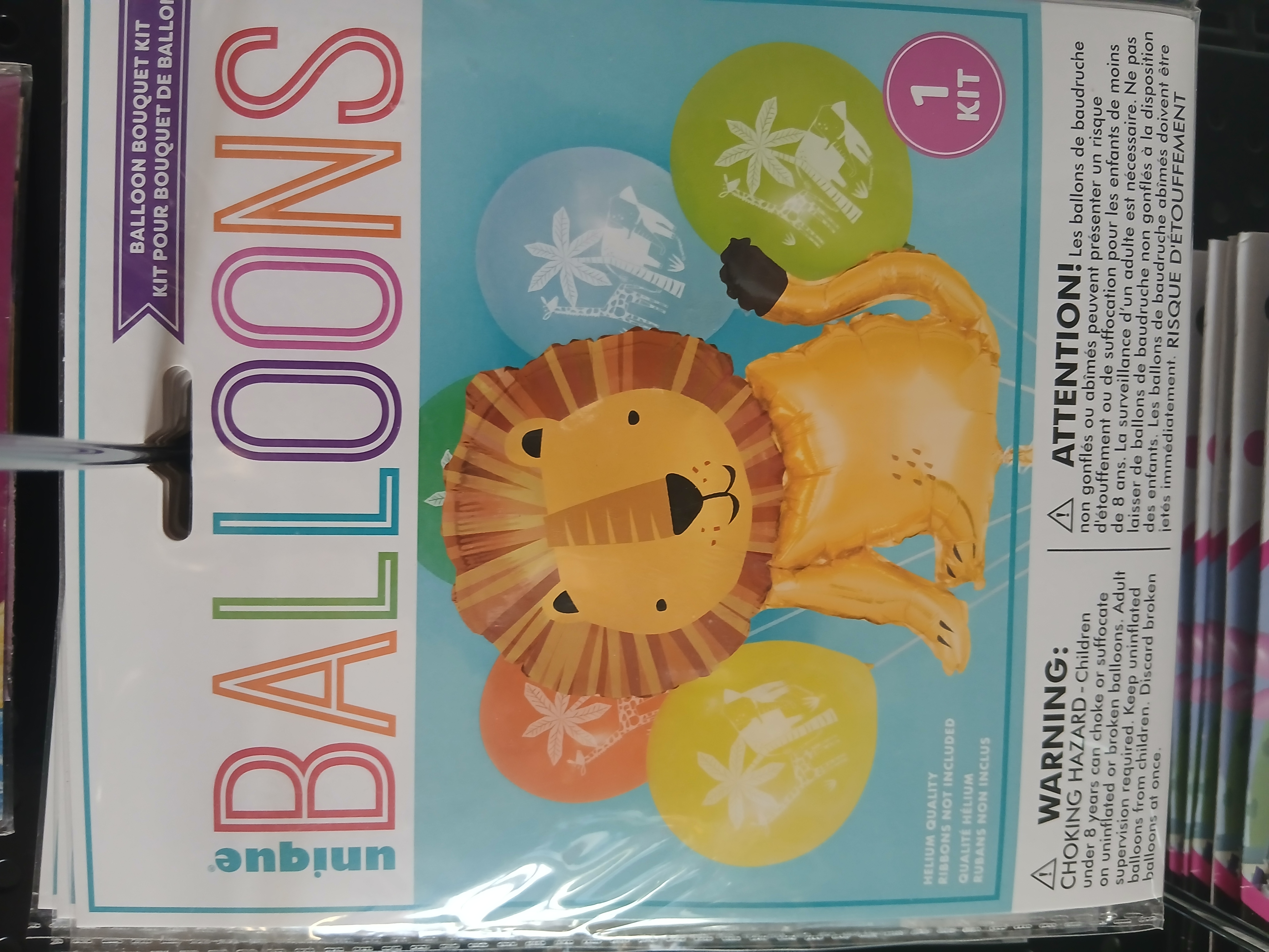 Balloon Bouquet Kit - Lion Theme