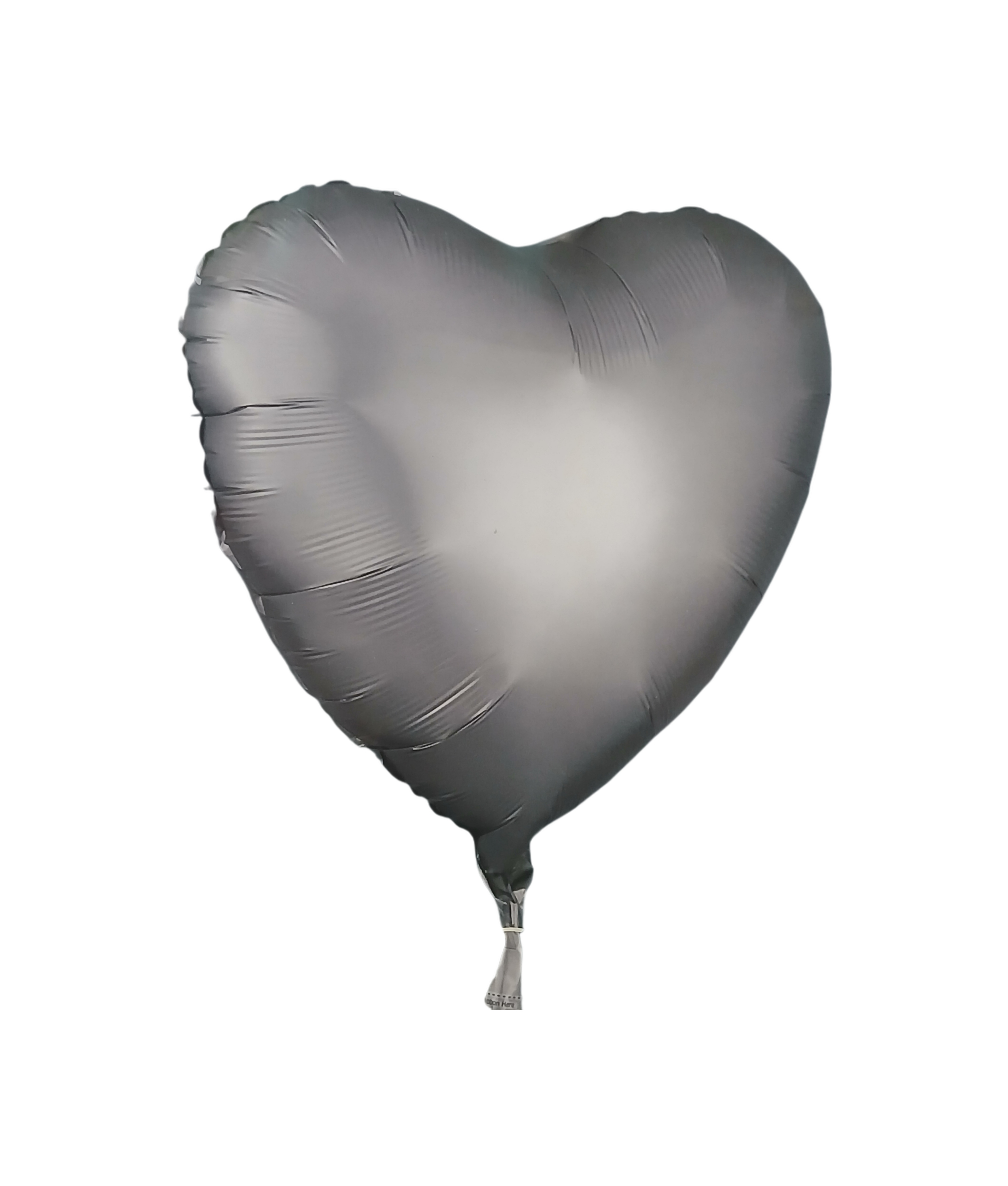 Silver Heart Balloon