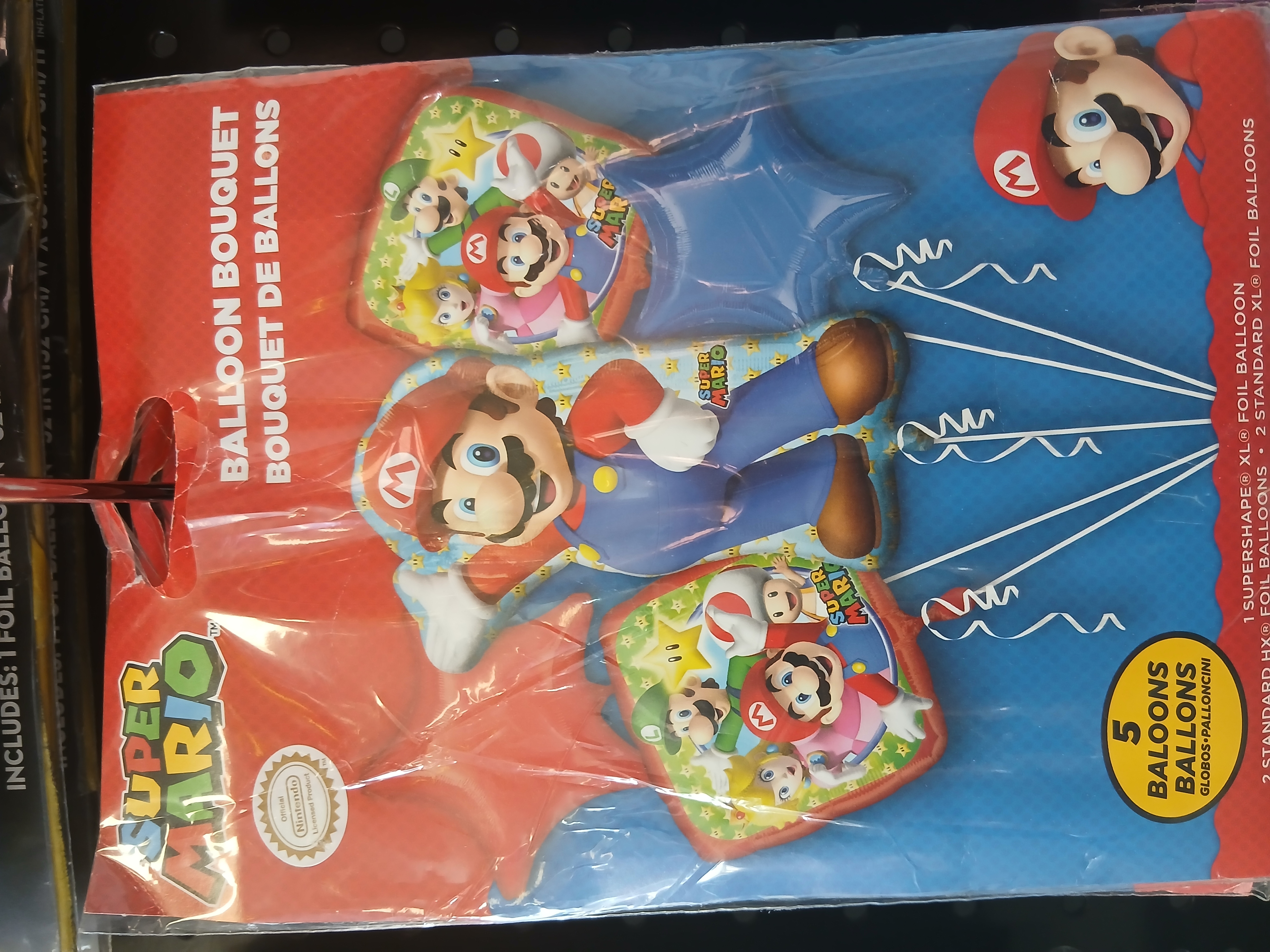 Super Mario Balloon Bouquet