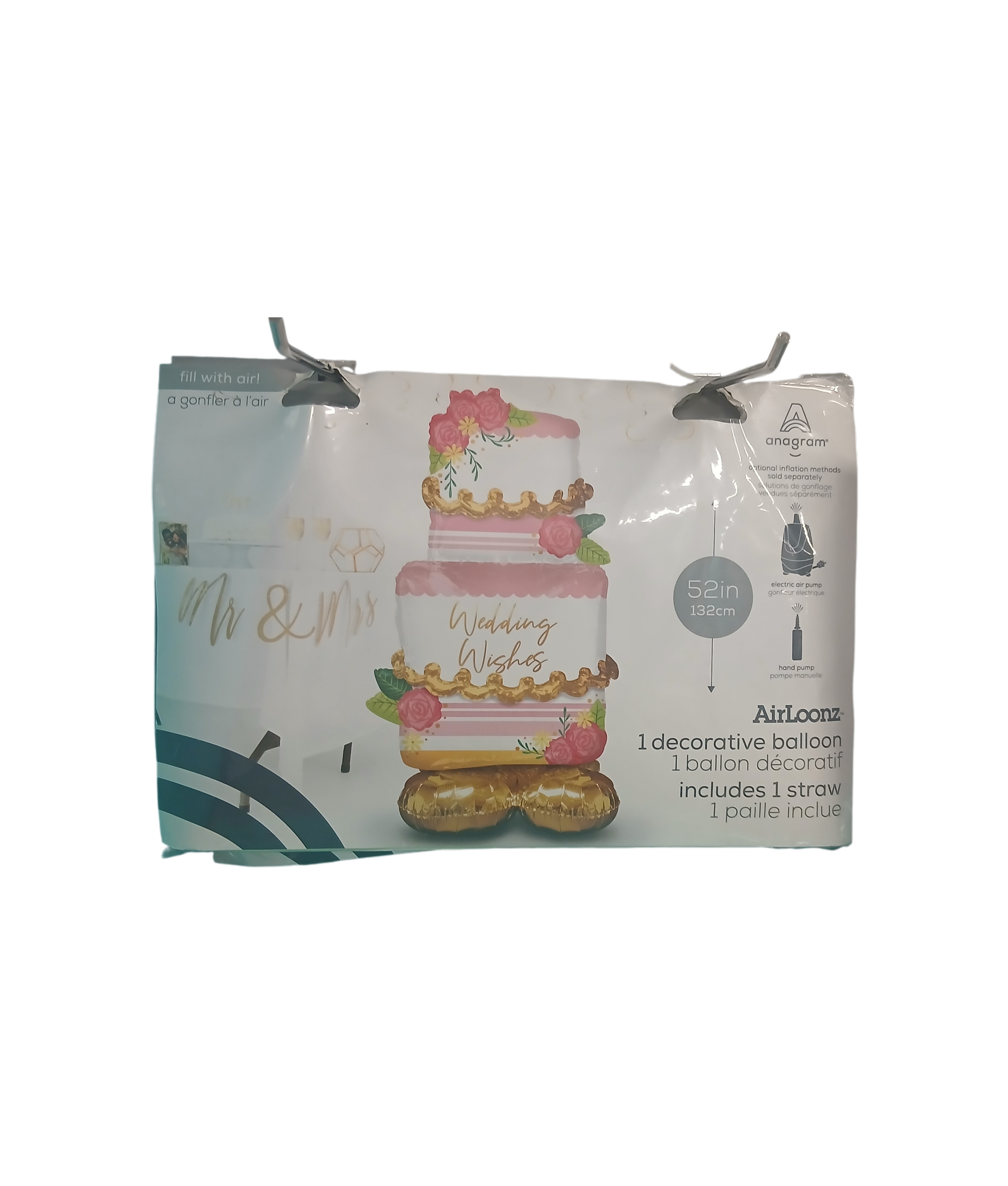 Wedding Wishes AirLoonz Decorative Balloon