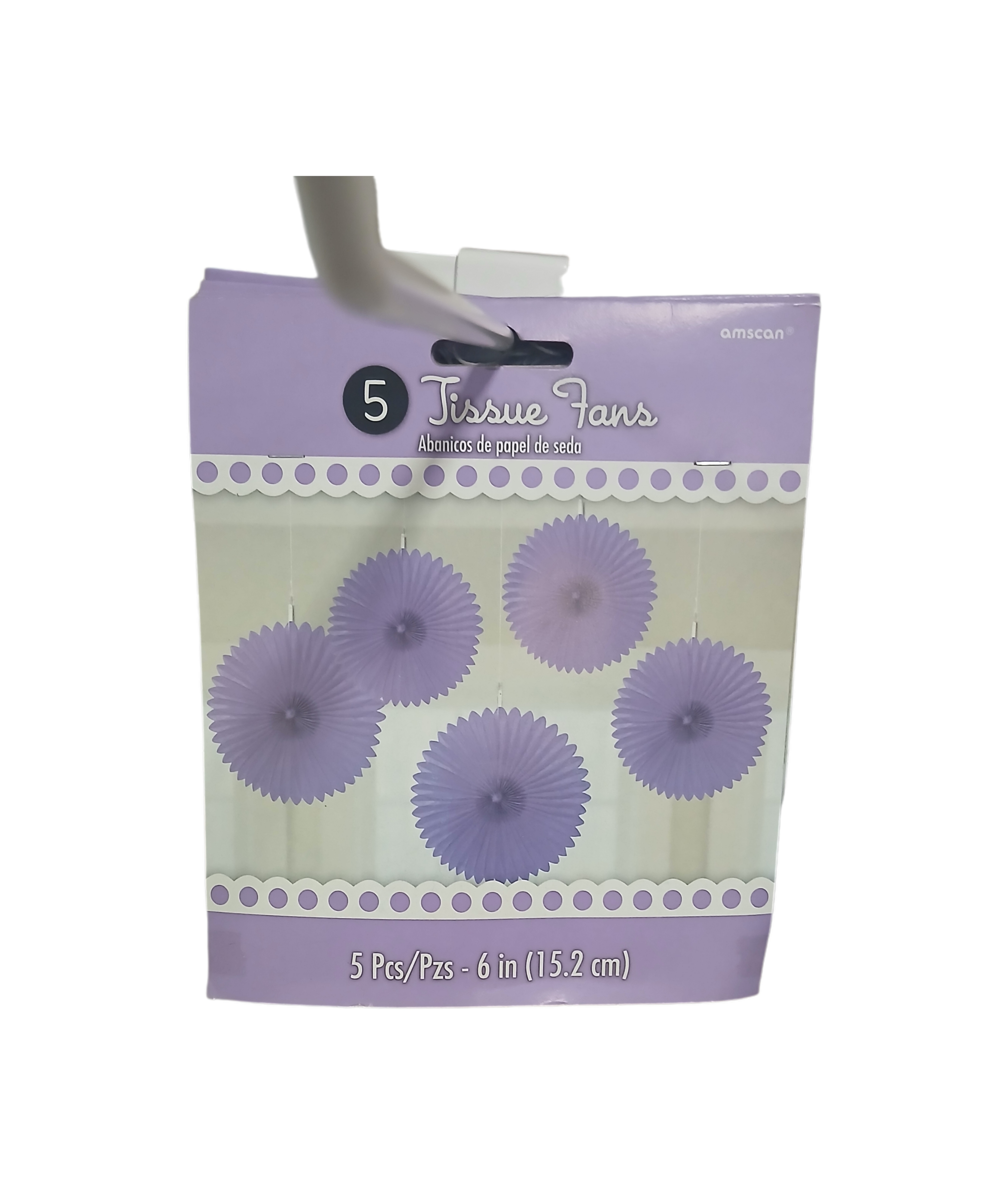 Tissue Fans, 5 Pack