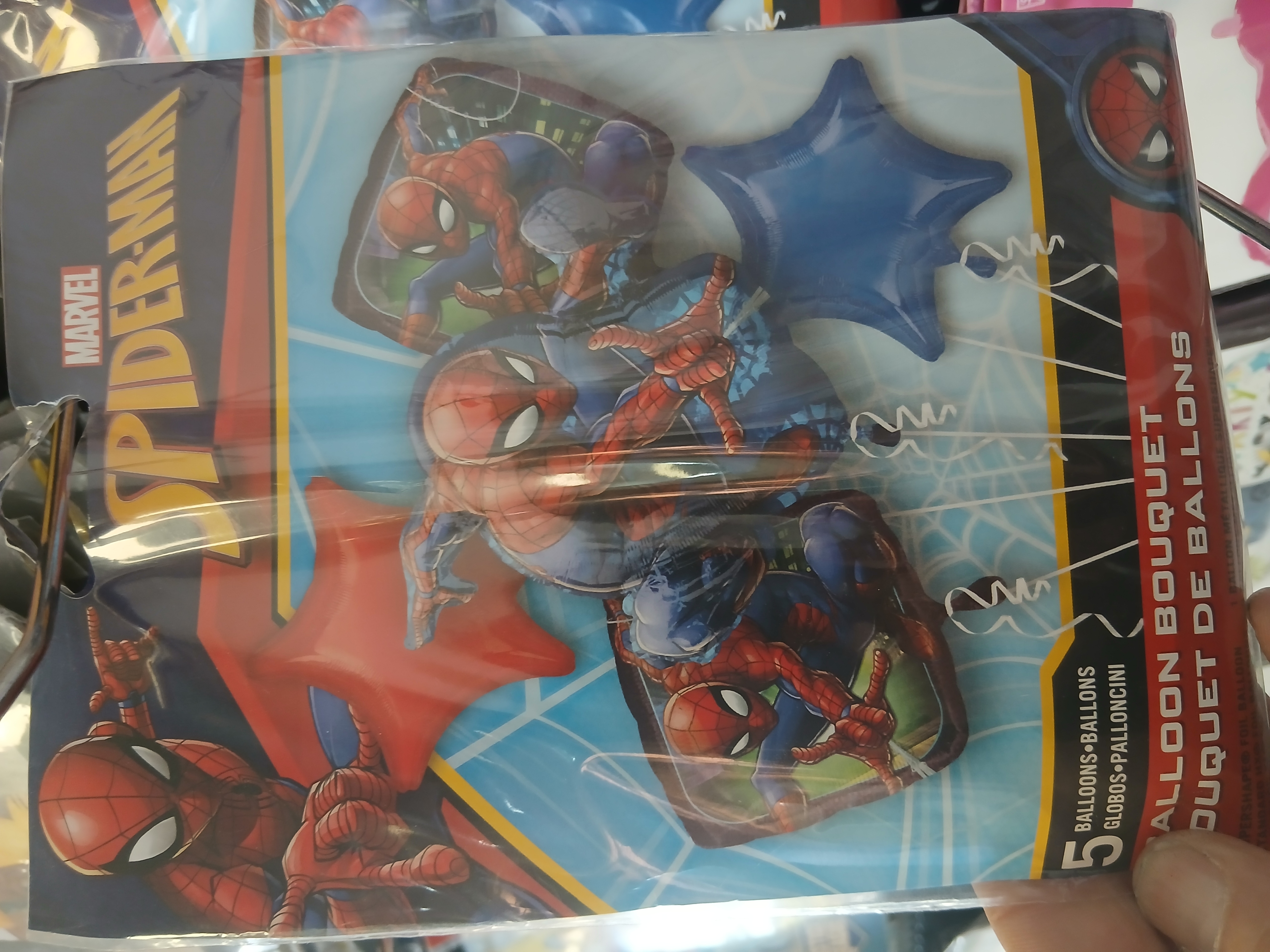 Marvel Spider-Man Balloon Bouquet
