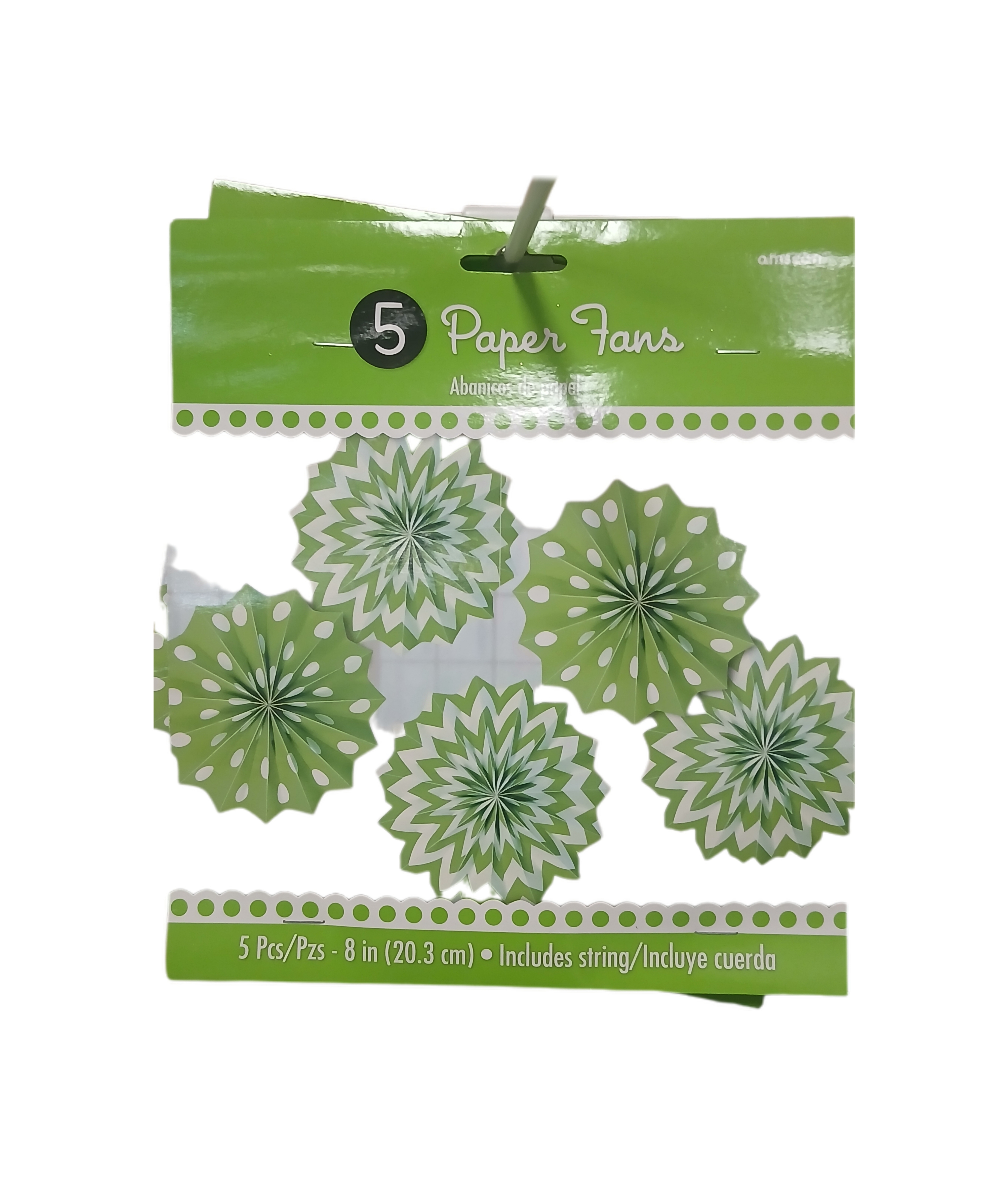 Green Paper Fans