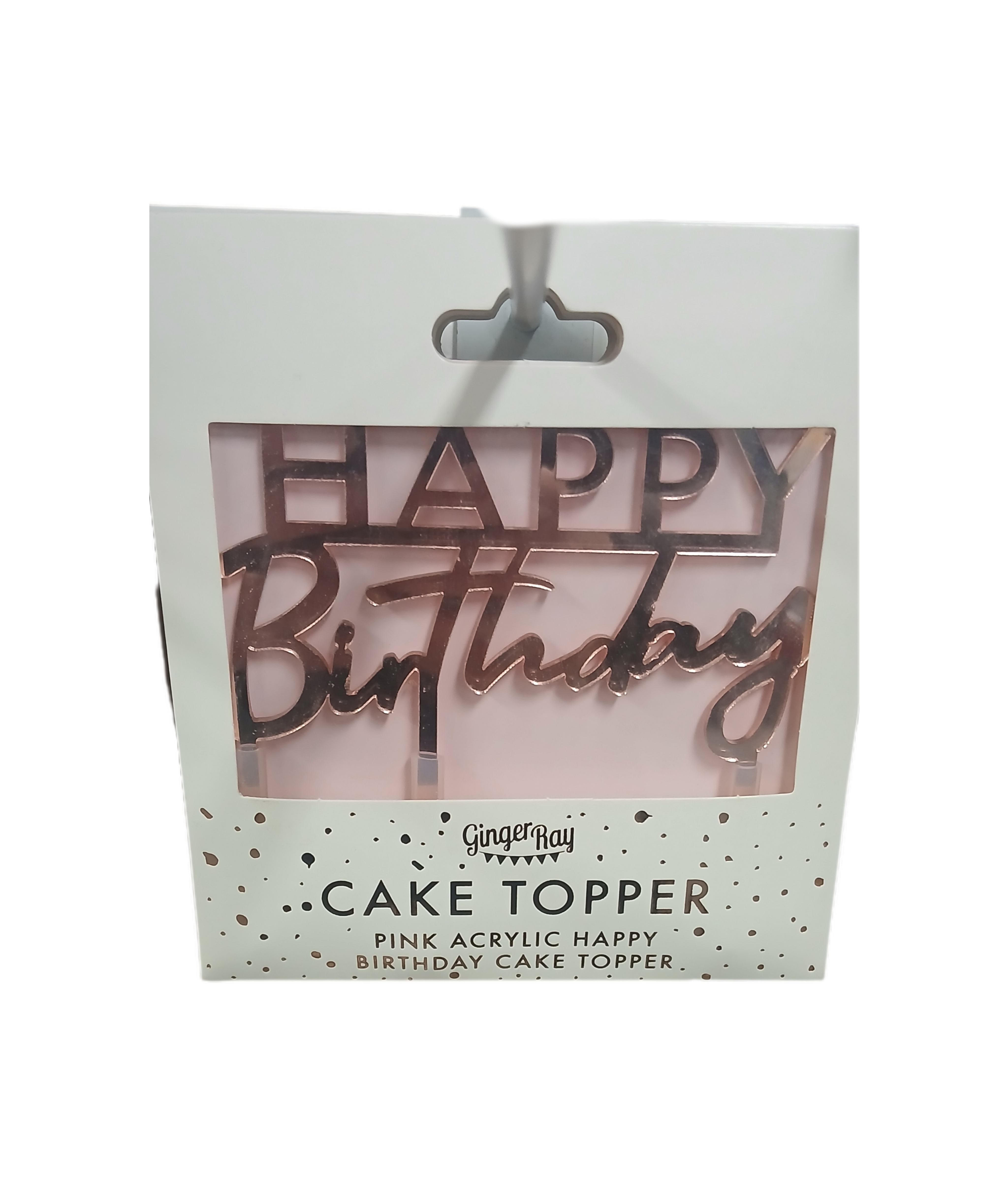 Happy Birthday Cake Topper