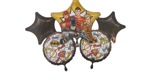 Justice League Balloon Bouquet
