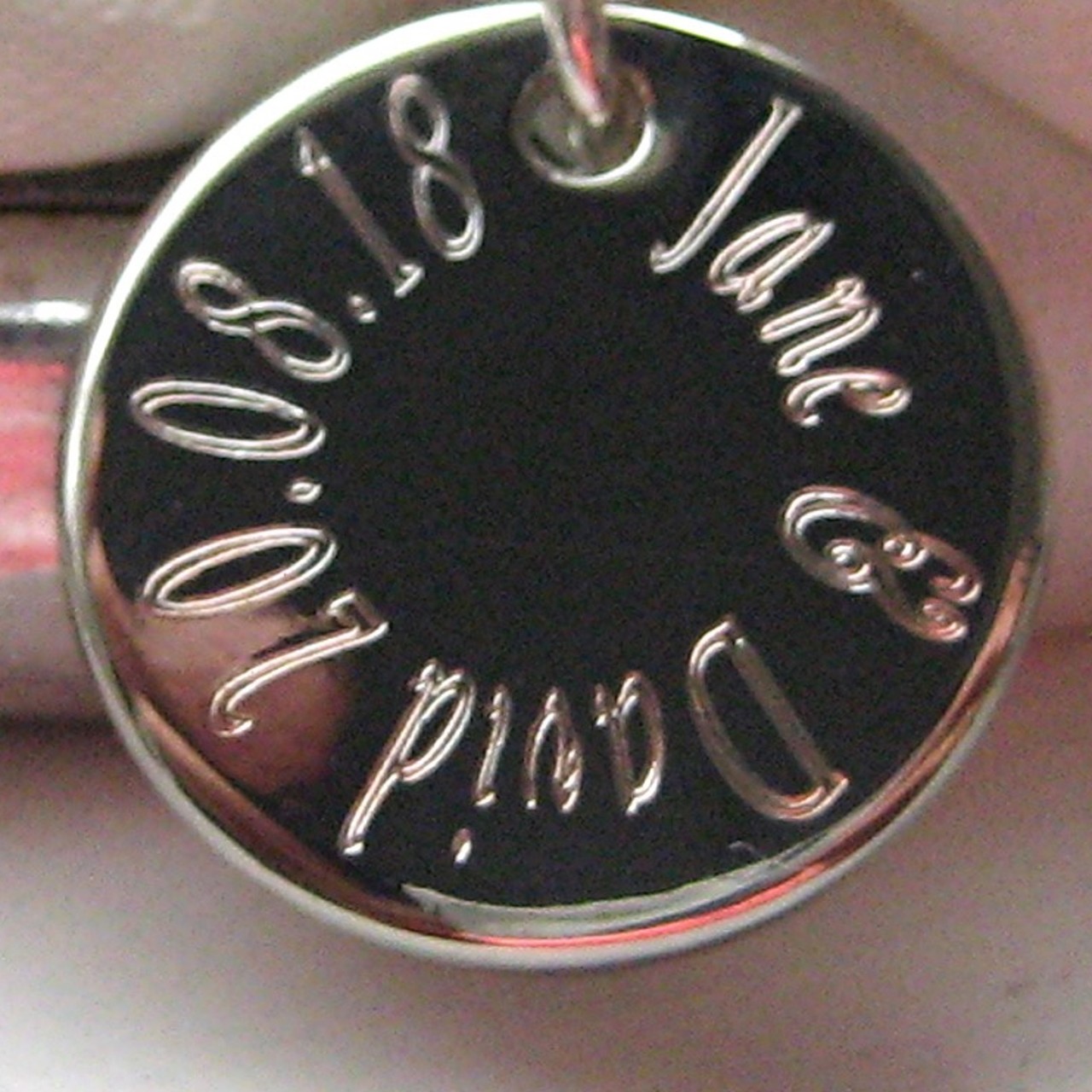 Real Personalised Wedding Horseshoe