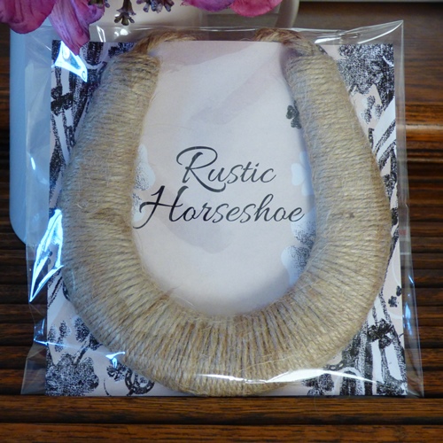 Rustic Twine Wedding Horseshoe