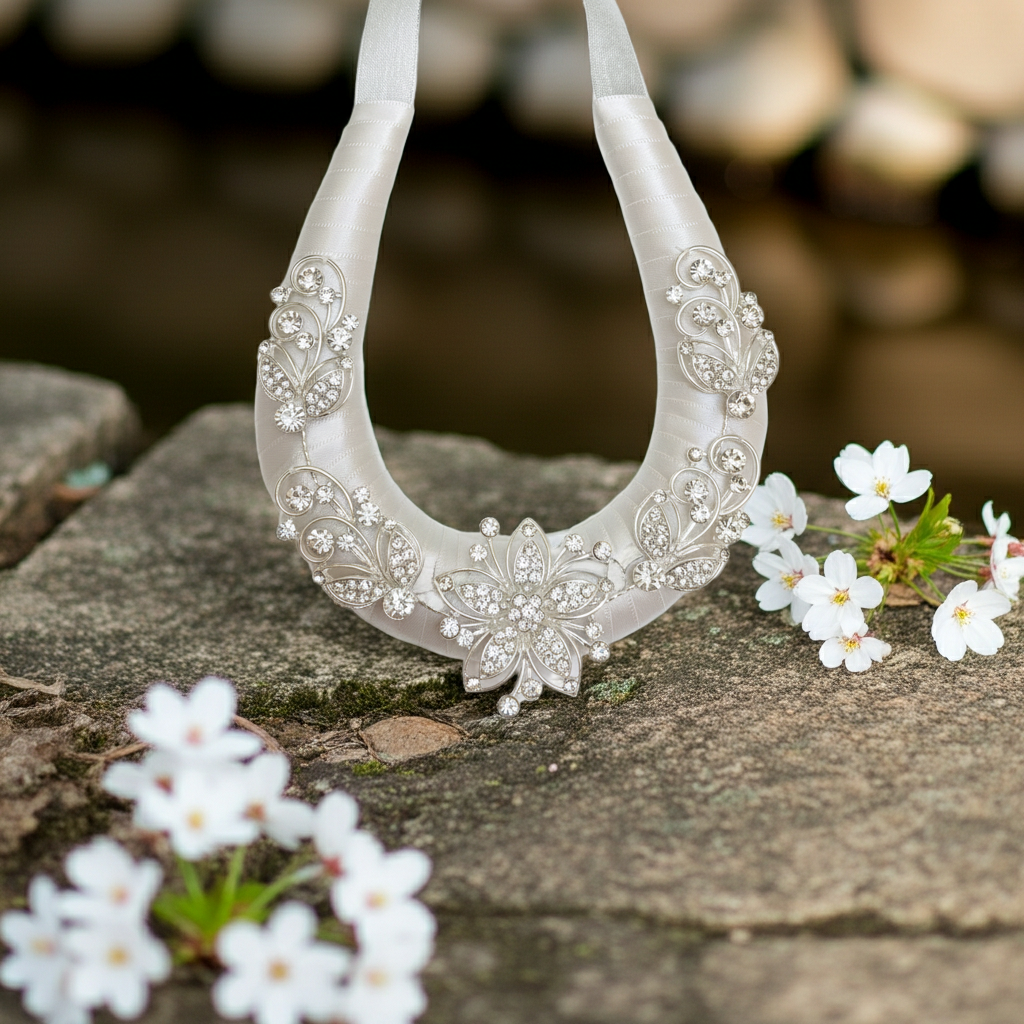 Star Flower Wedding Horseshoe