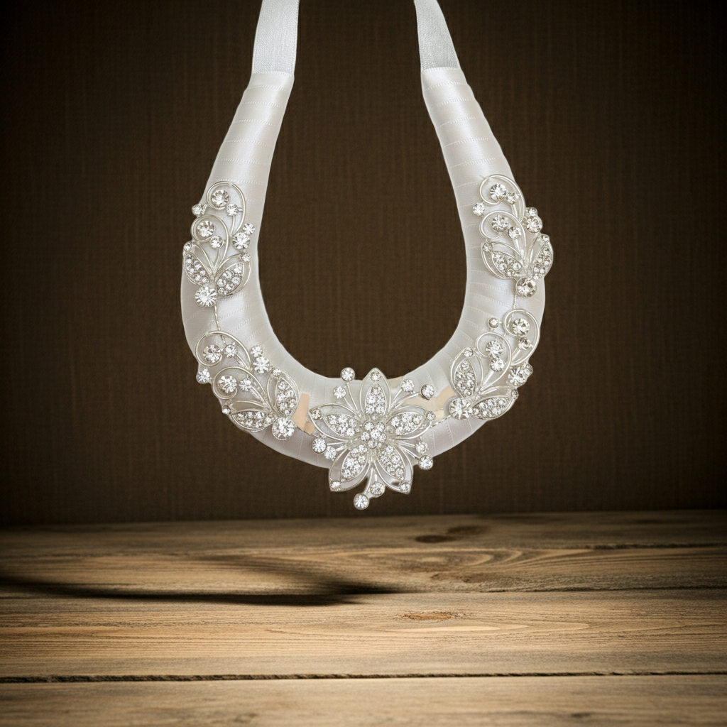Star Flower Wedding Horseshoe