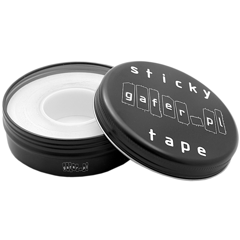 Dėžutė dvipusei lipniai juostai