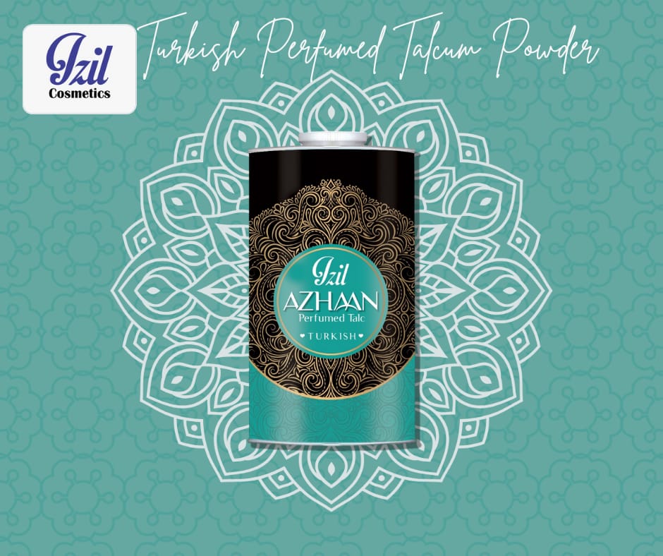 Izil AZHAAN Perfumed Talcum Powder (Turkish)