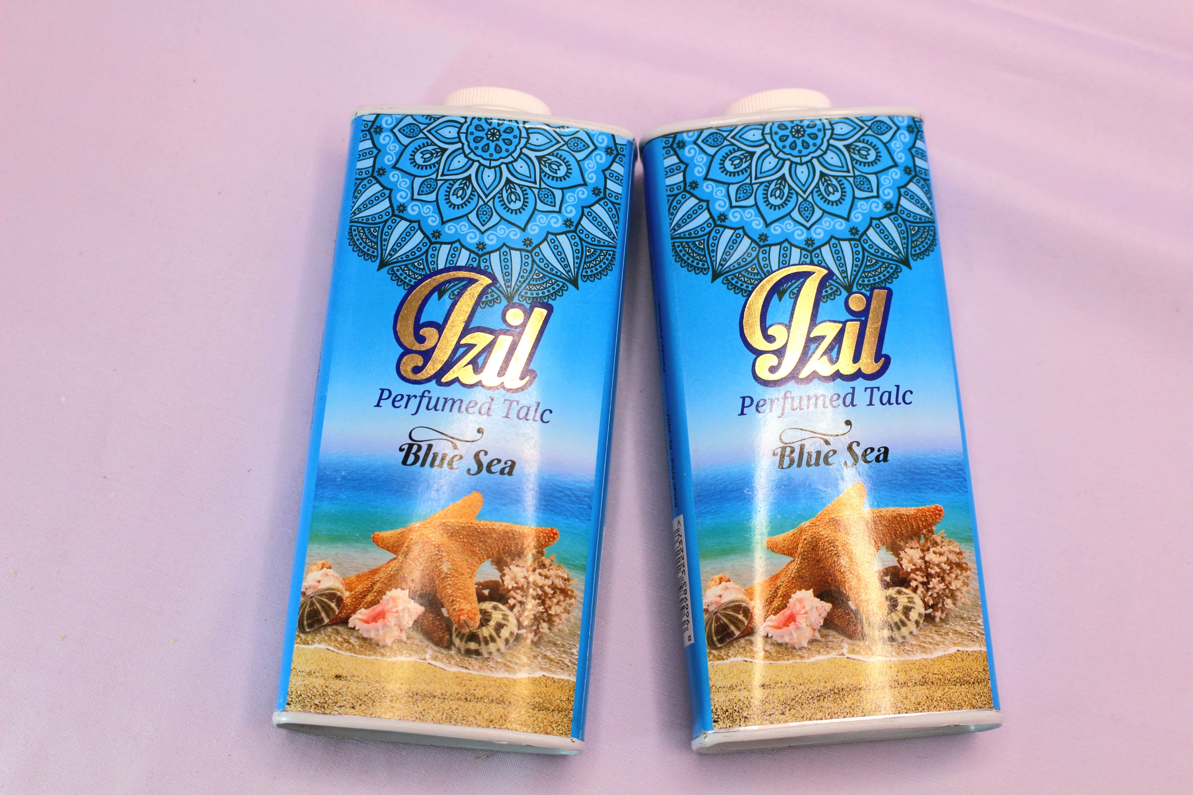 Izil BLUE SEA Perfumed Talcum Powder