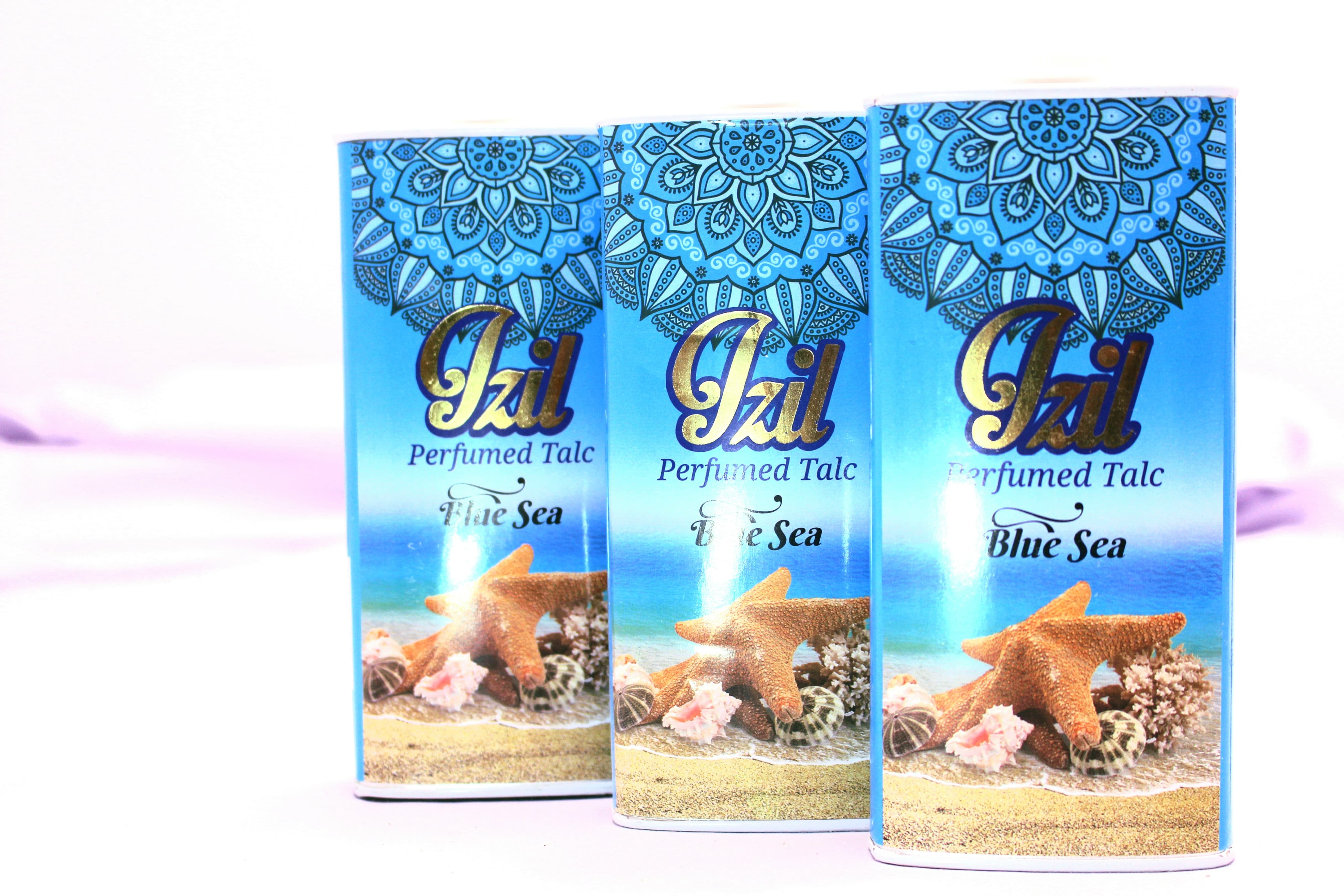 Izil BLUE SEA Perfumed Talcum Powder