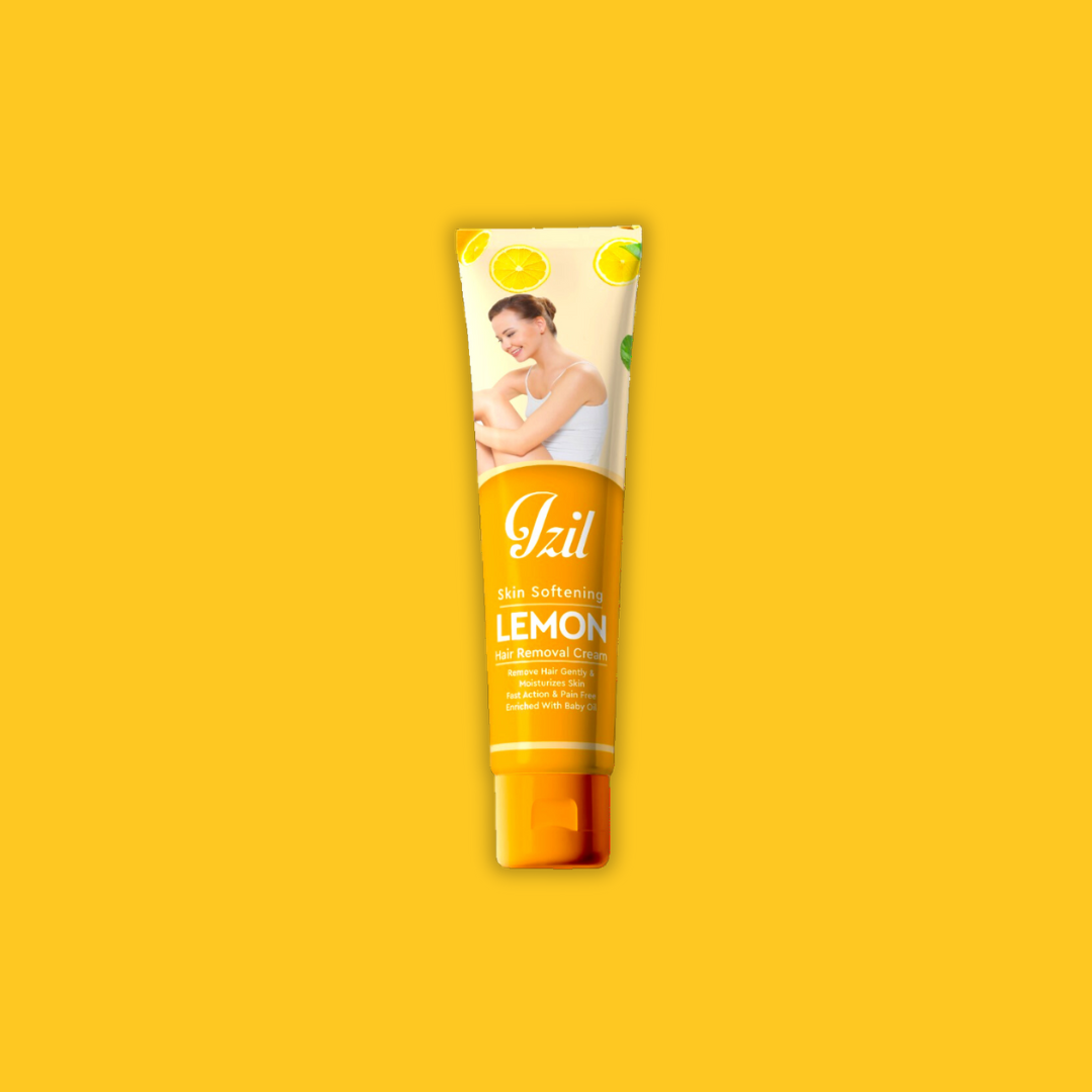 Izil Lemon Hair Removing Cream with Baby Oil