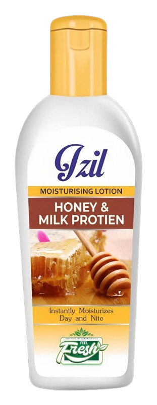 Izil Moisturising Honey Lotion with Milk Extracts
