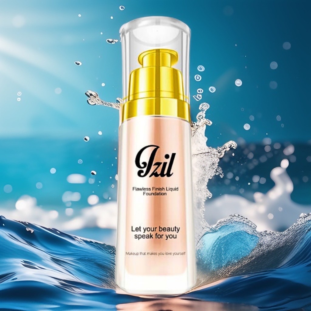 Izil Concealer Foundation 24H Full Coverage | Flawless Waterproof Base