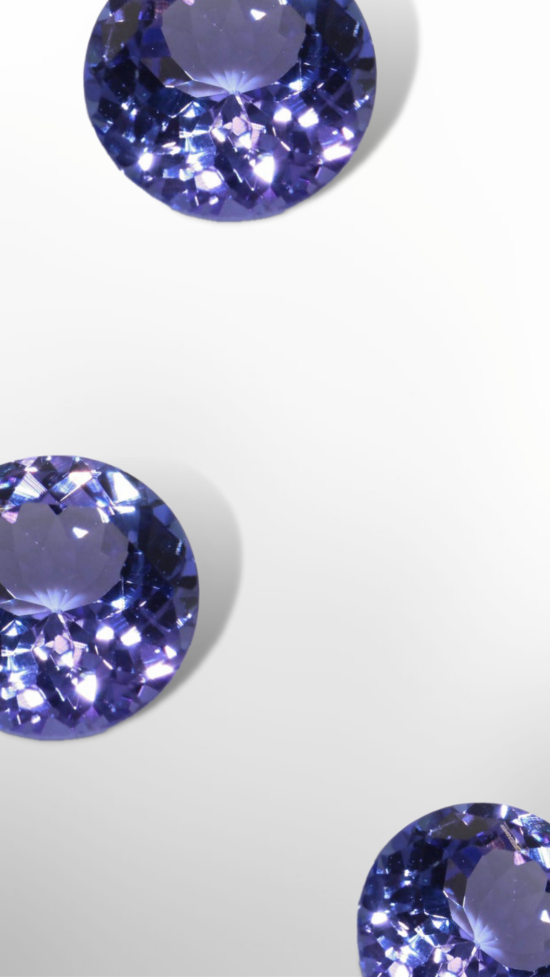 Purple gem diamonds Mobile Wallpaper