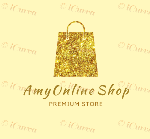 "AmyOnline Shop" Pre-made Logo Design