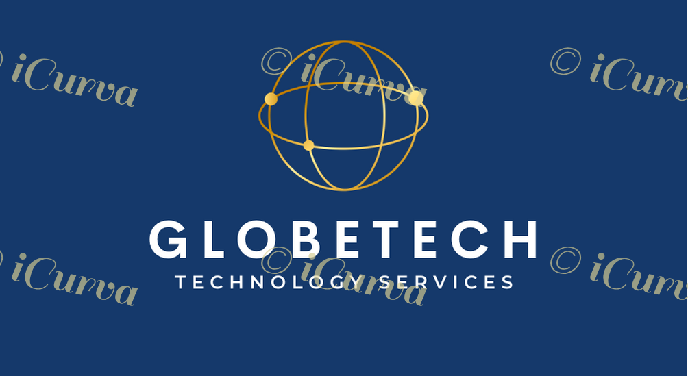 "Globe Tech" Pre-made Business Card Design 