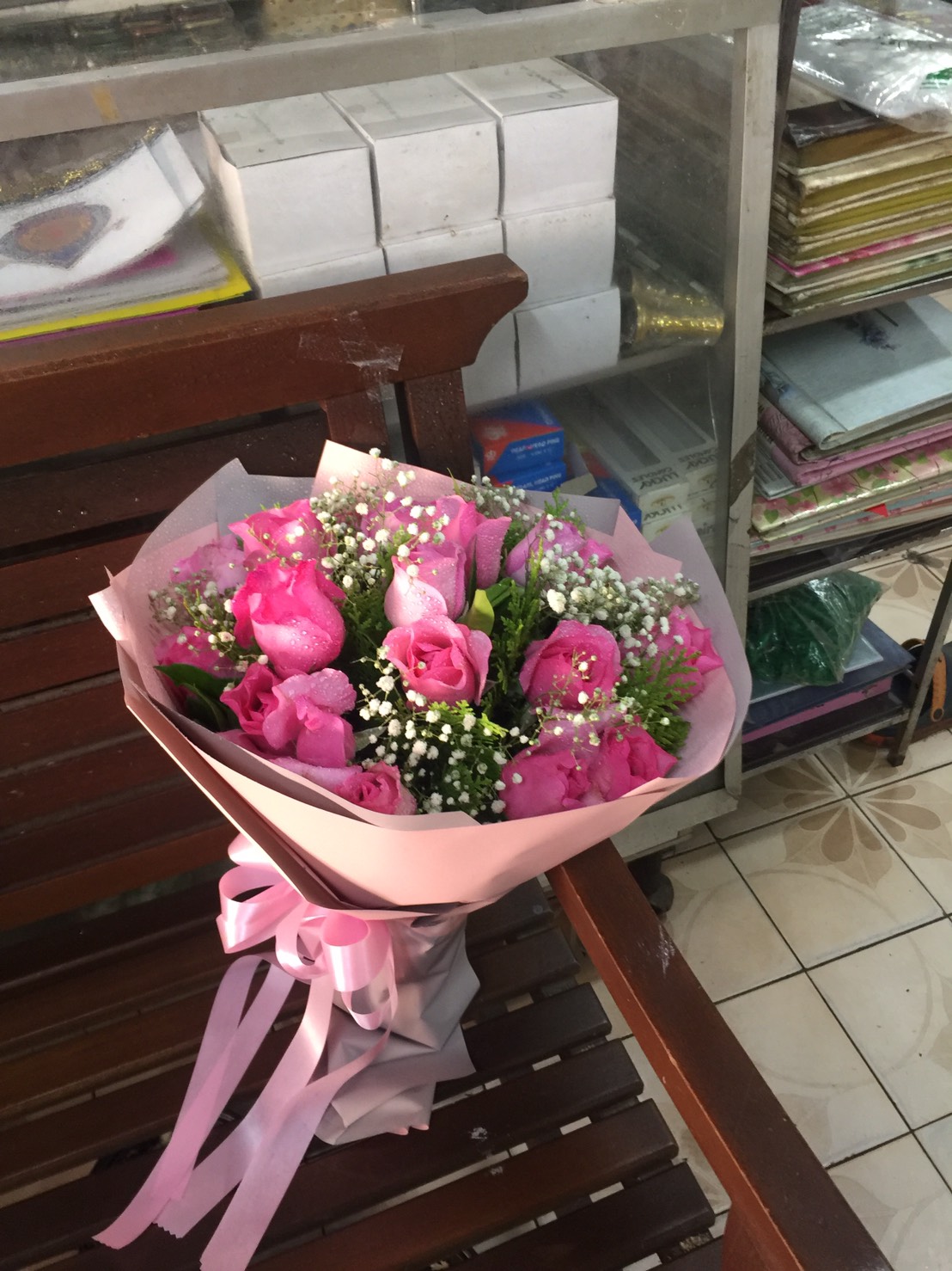 Pink Rose Bouquet