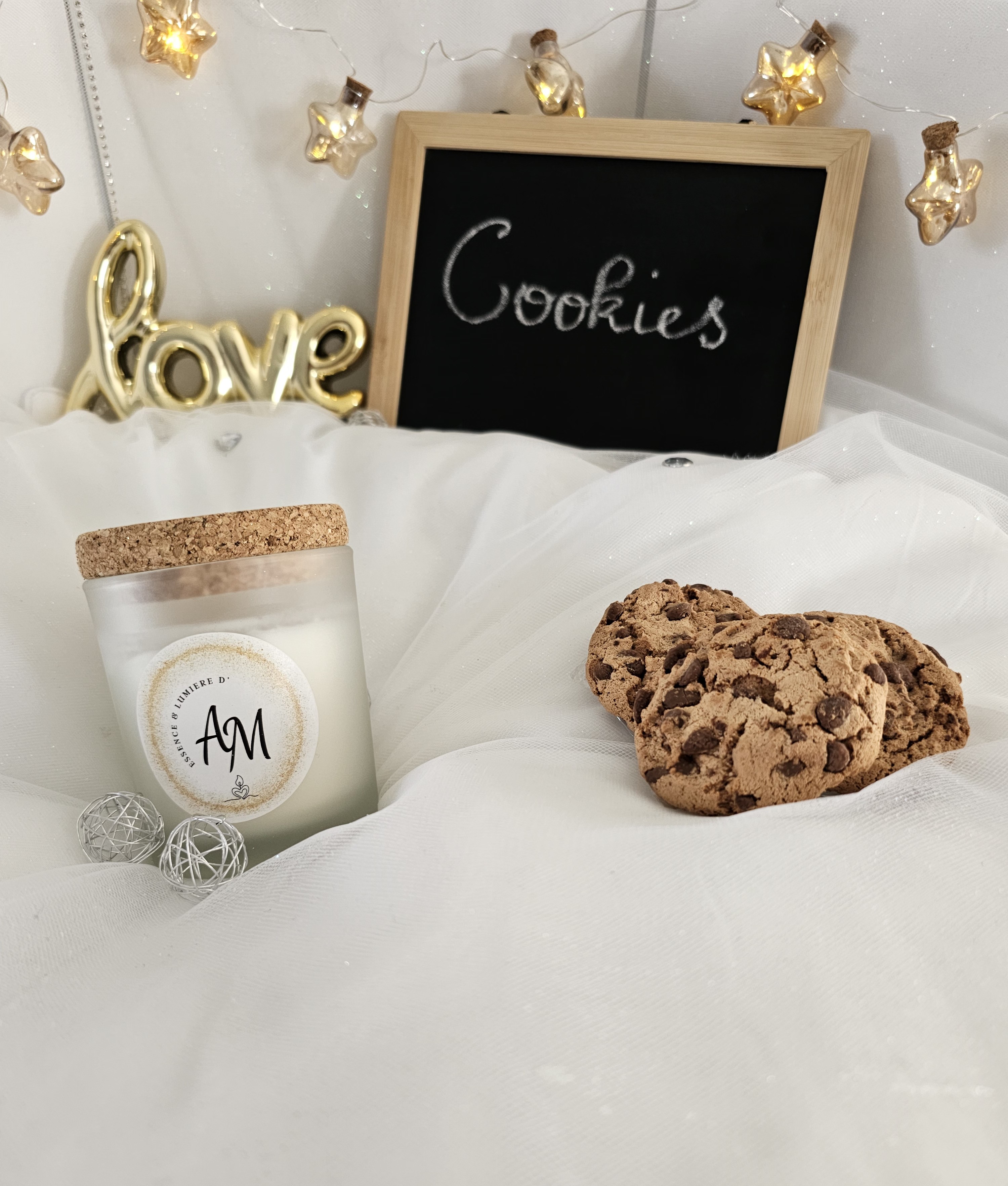 Bougie COOKIES