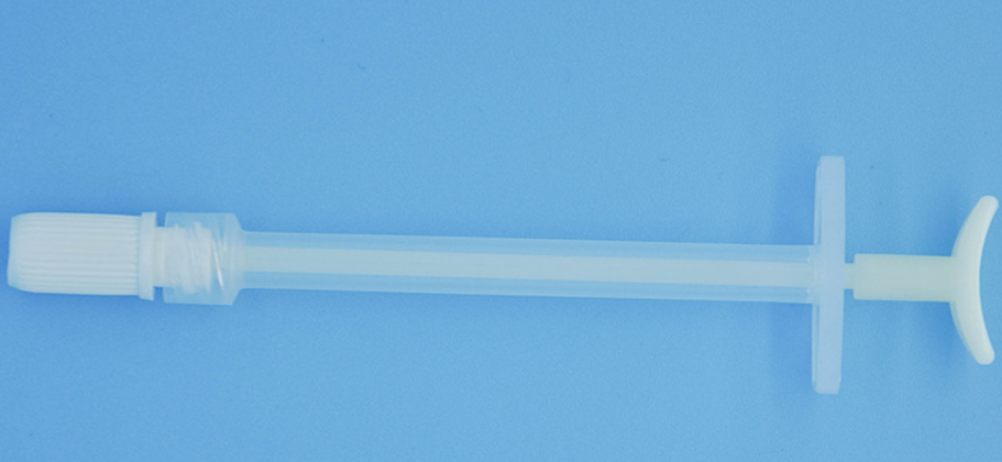 0.5ml empty disposable syringe for delivery dental material 